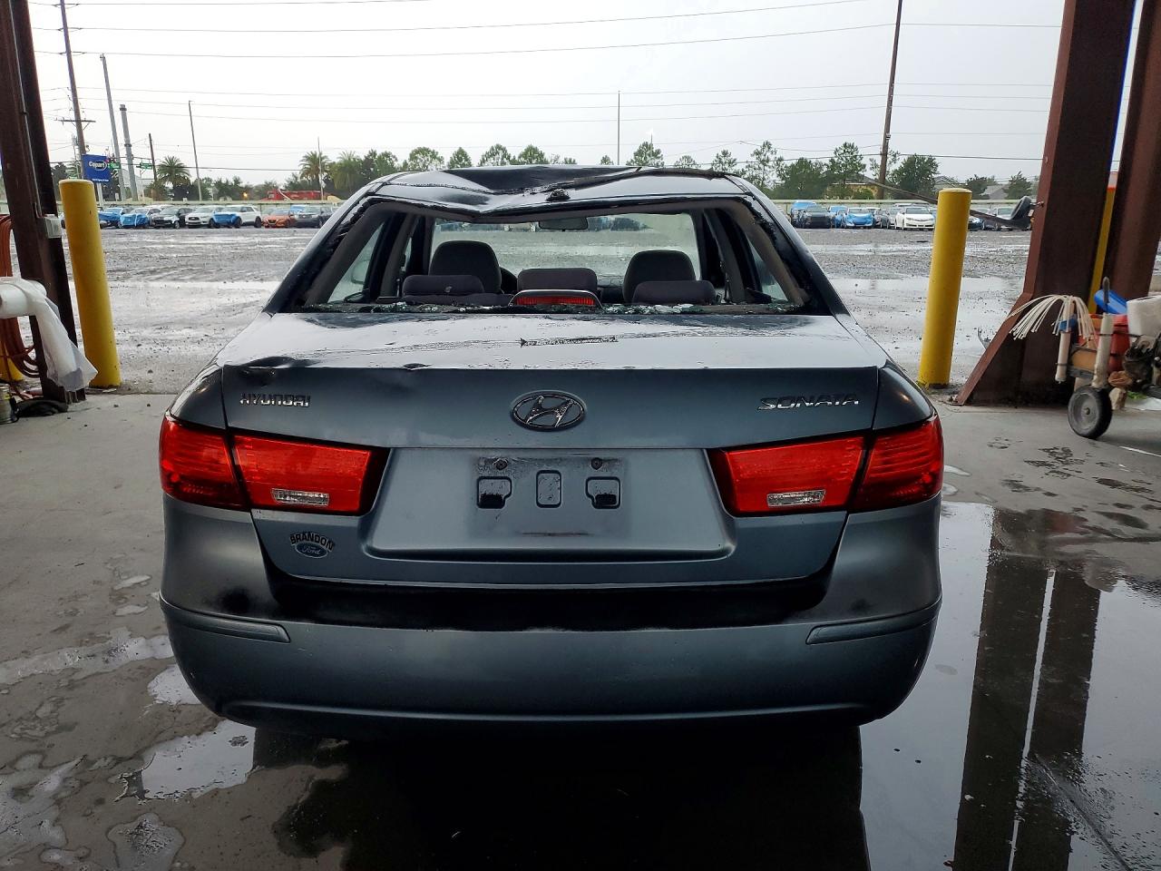 2010 Hyundai Sonata Gls Blue vin: 5NPET4AC1AH581218