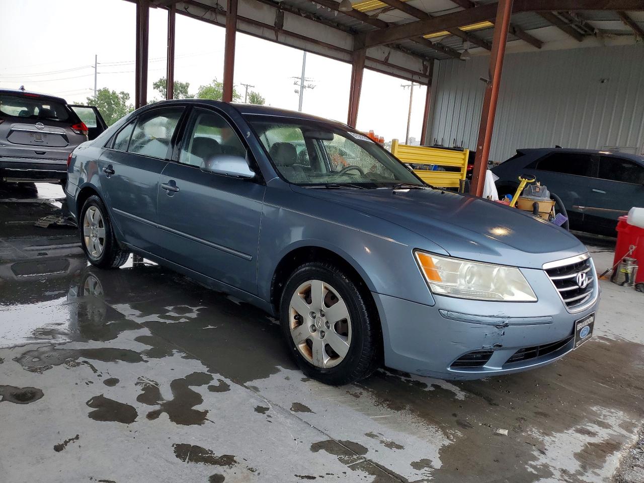 2010 Hyundai Sonata Gls Blue vin: 5NPET4AC1AH581218