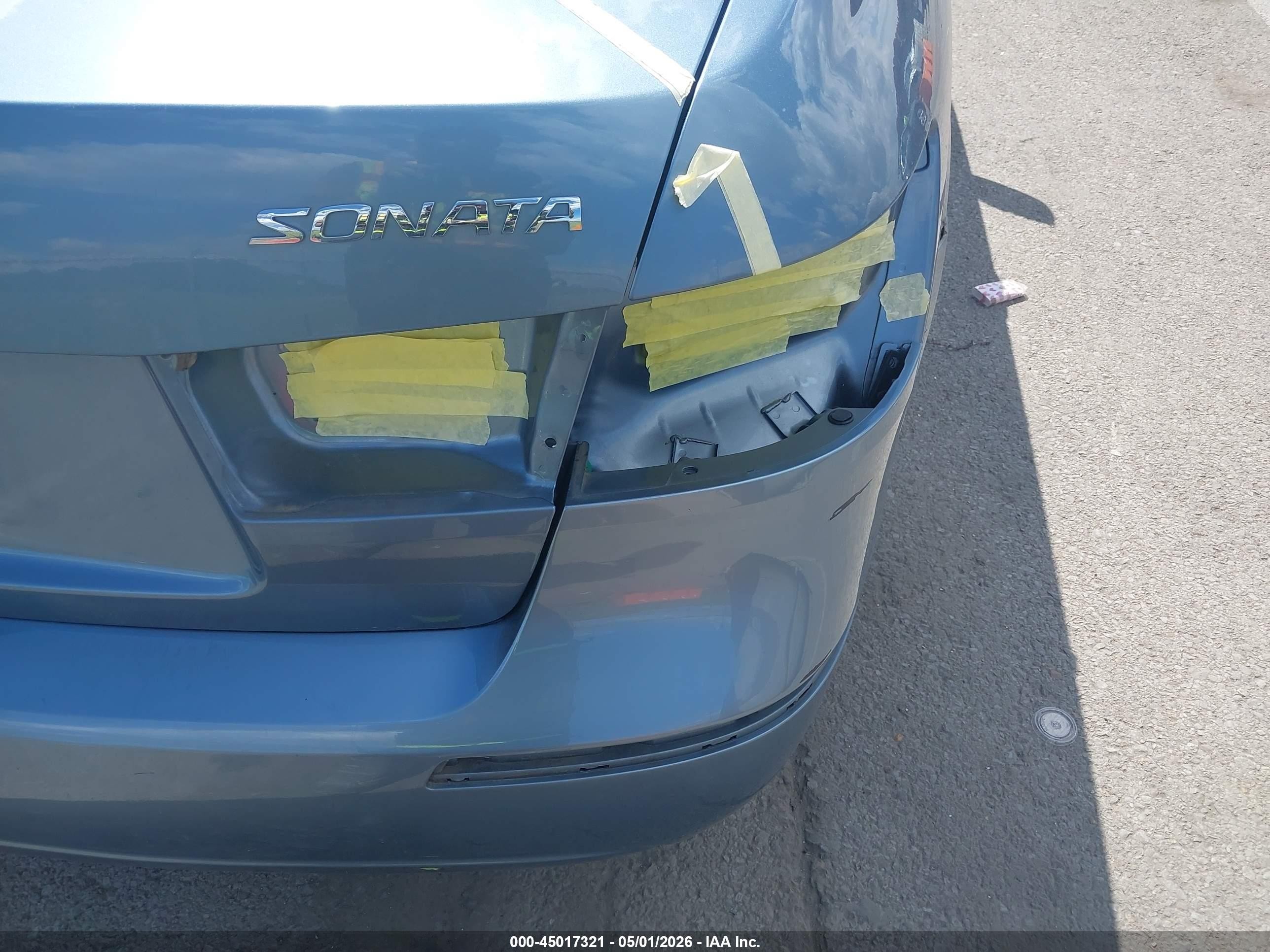 2010 Hyundai Sonata Gls Blue vin: 5NPET4AC1AH587035