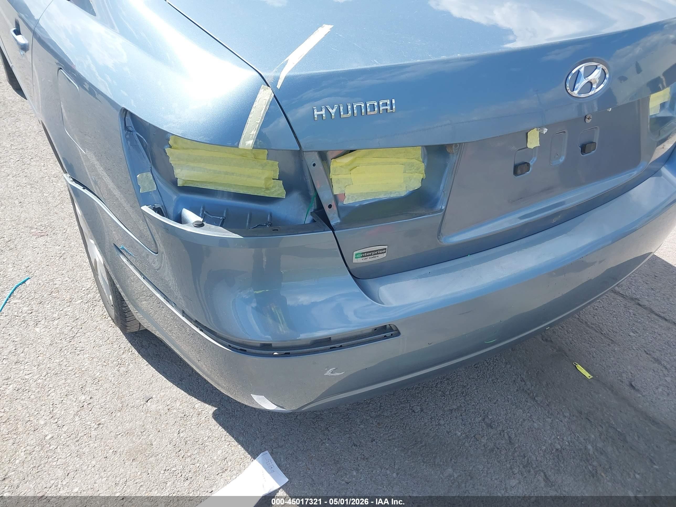 2010 Hyundai Sonata Gls Blue vin: 5NPET4AC1AH587035