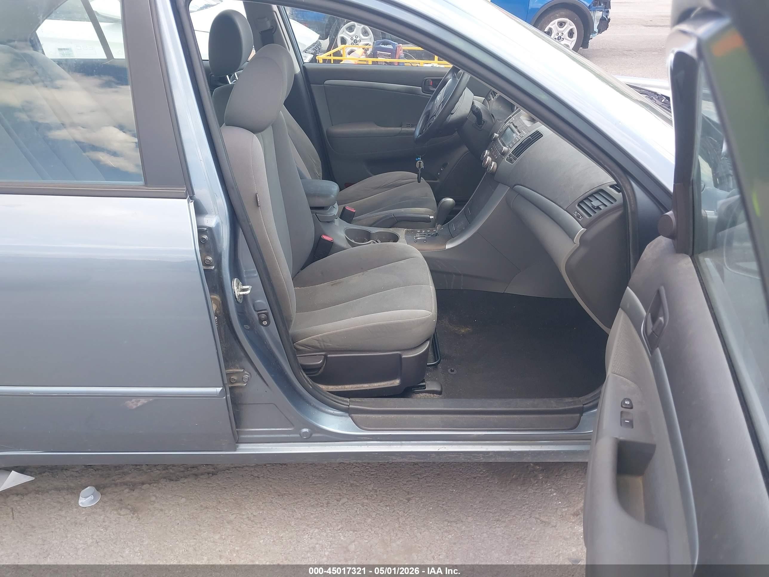 2010 Hyundai Sonata Gls Blue vin: 5NPET4AC1AH587035