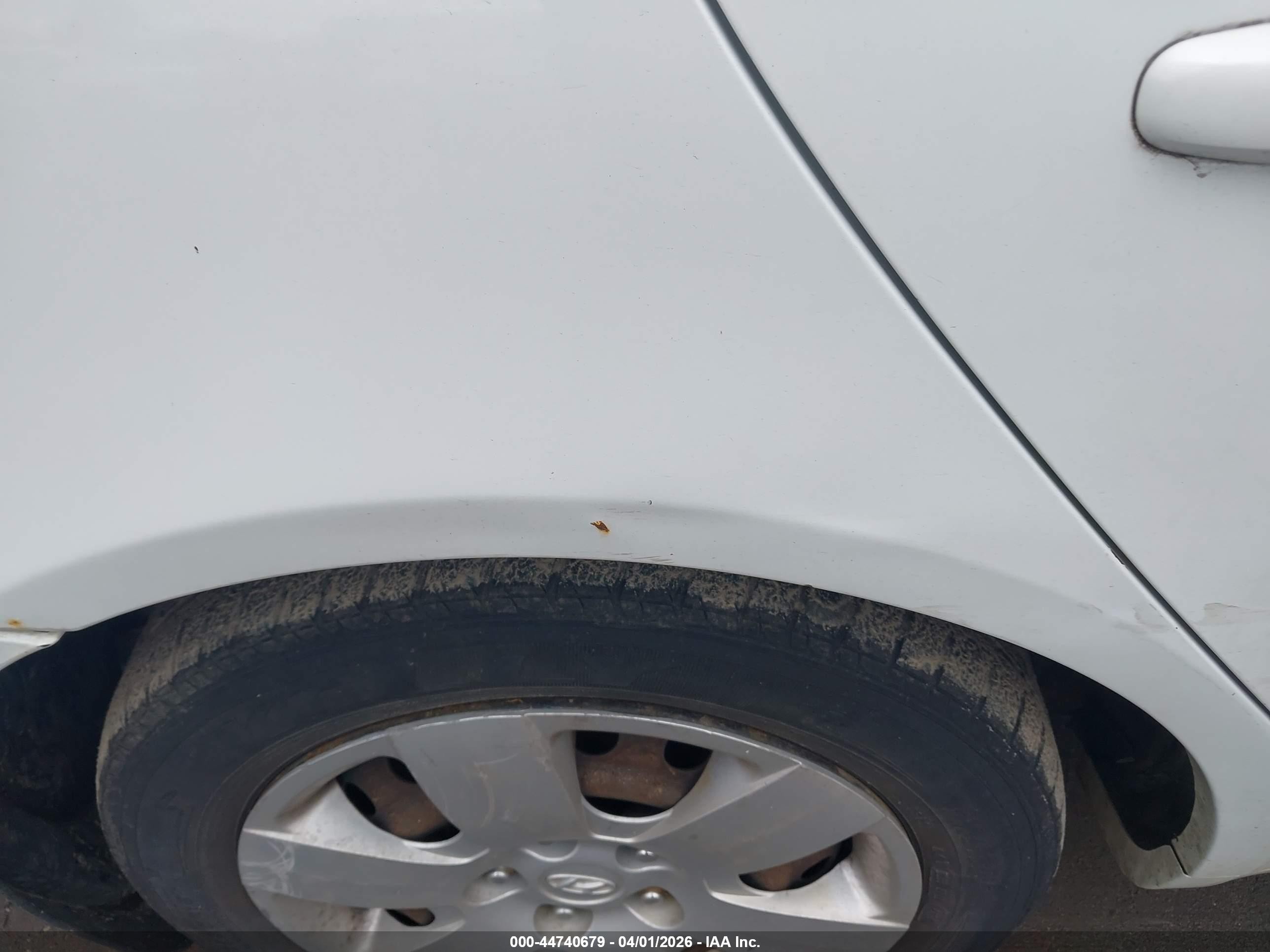 2010 Hyundai Sonata Gls White vin: 5NPET4AC1AH589240