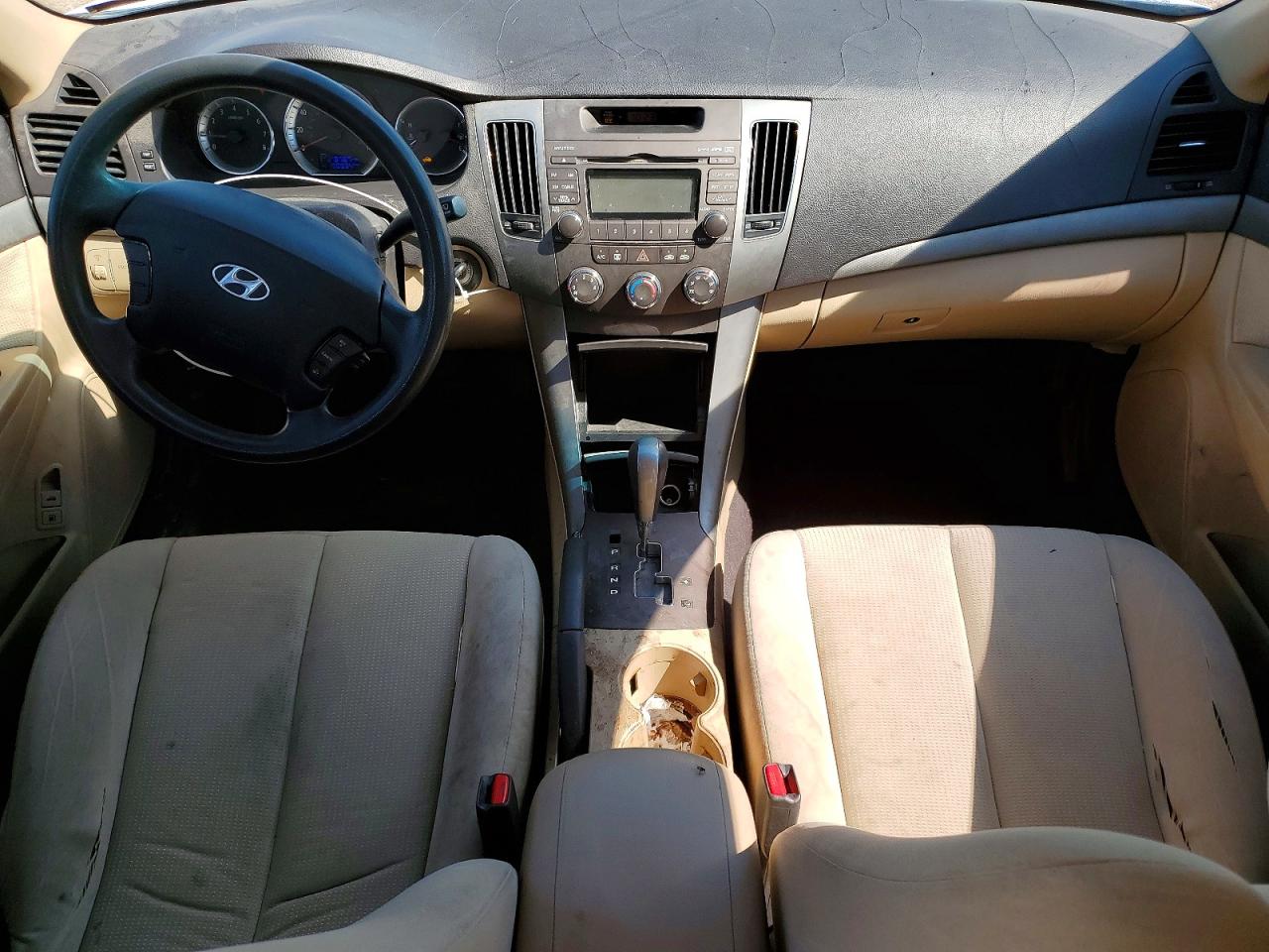 2010 Hyundai Sonata White vin: 5NPET4AC1AH595717