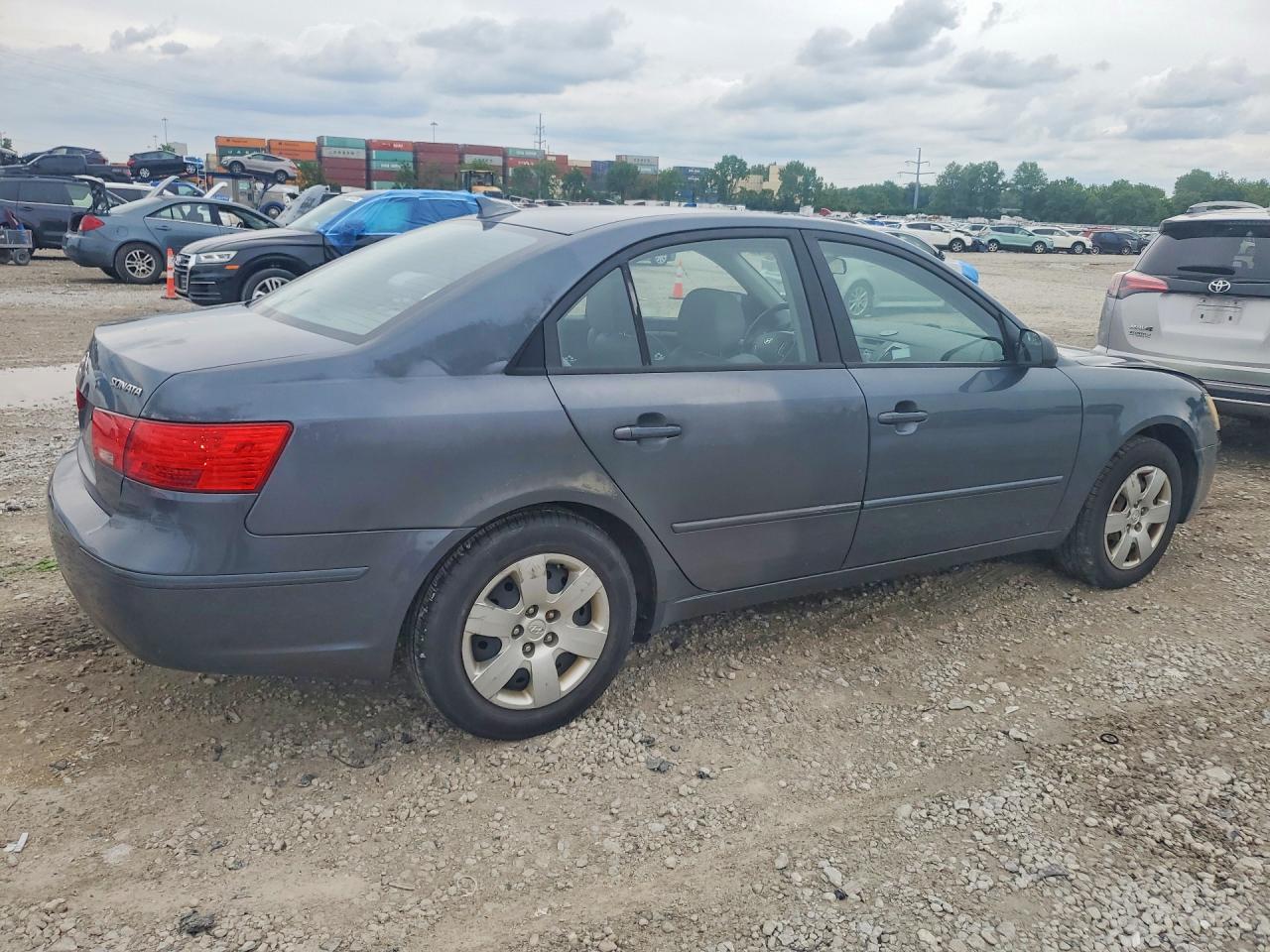 2010 Hyundai Sonata Gl Charcoal vin: 5NPET4AC1AH599217