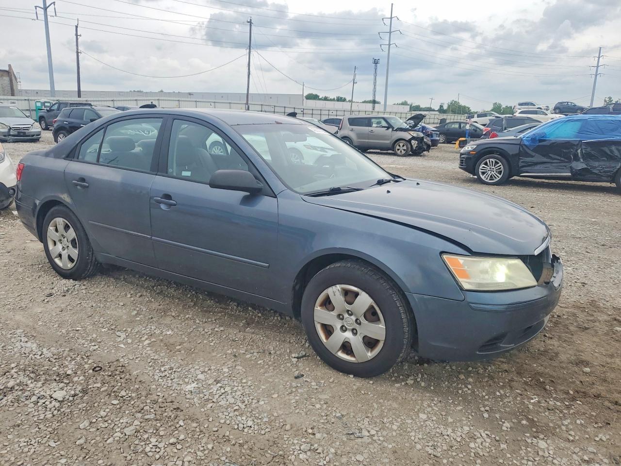 2010 Hyundai Sonata Gl Charcoal vin: 5NPET4AC1AH599217