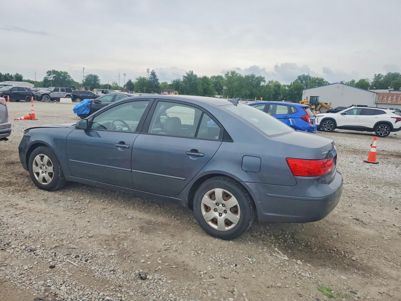 2010 Hyundai Sonata Gl Charcoal vin: 5NPET4AC1AH599217