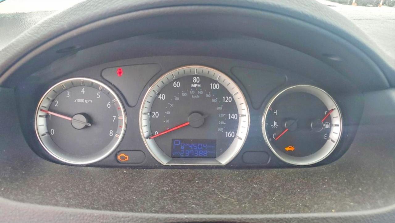 2010 Hyundai Sonata Gl Charcoal vin: 5NPET4AC1AH599217