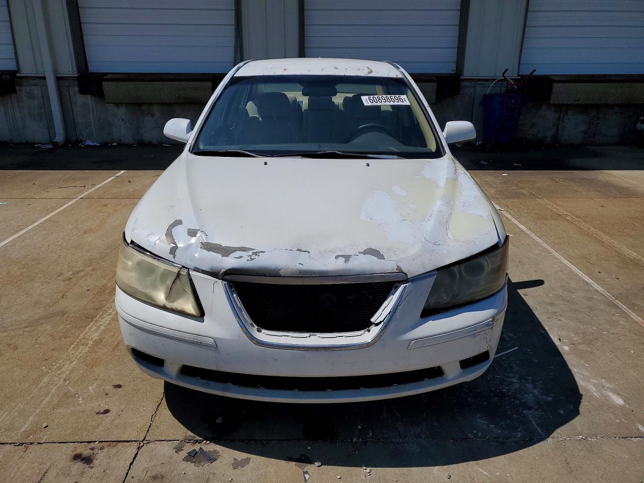 2010 Hyundai Sonata Gls White vin: 5NPET4AC1AH605081