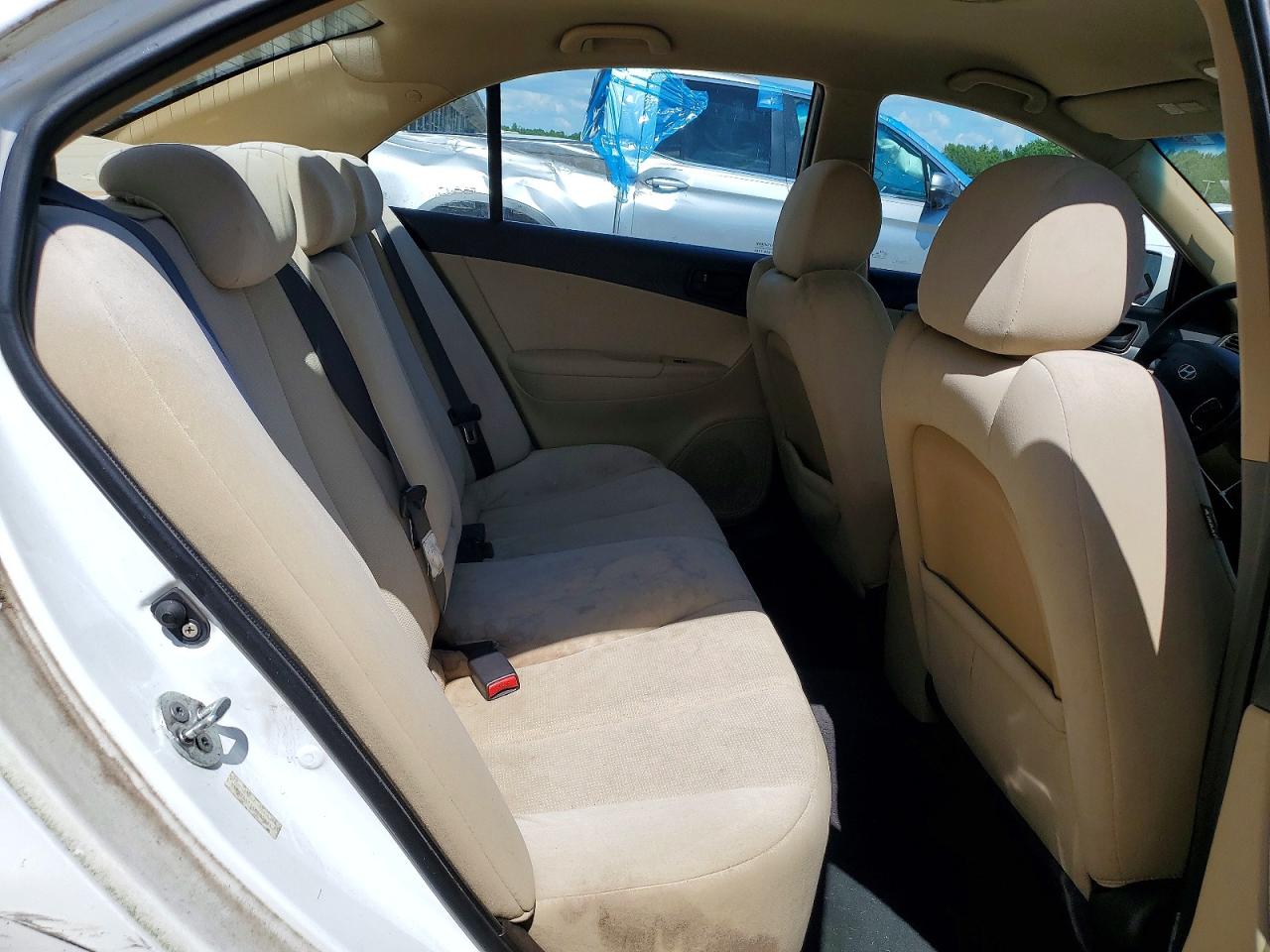 2010 Hyundai Sonata Gls White vin: 5NPET4AC1AH605081