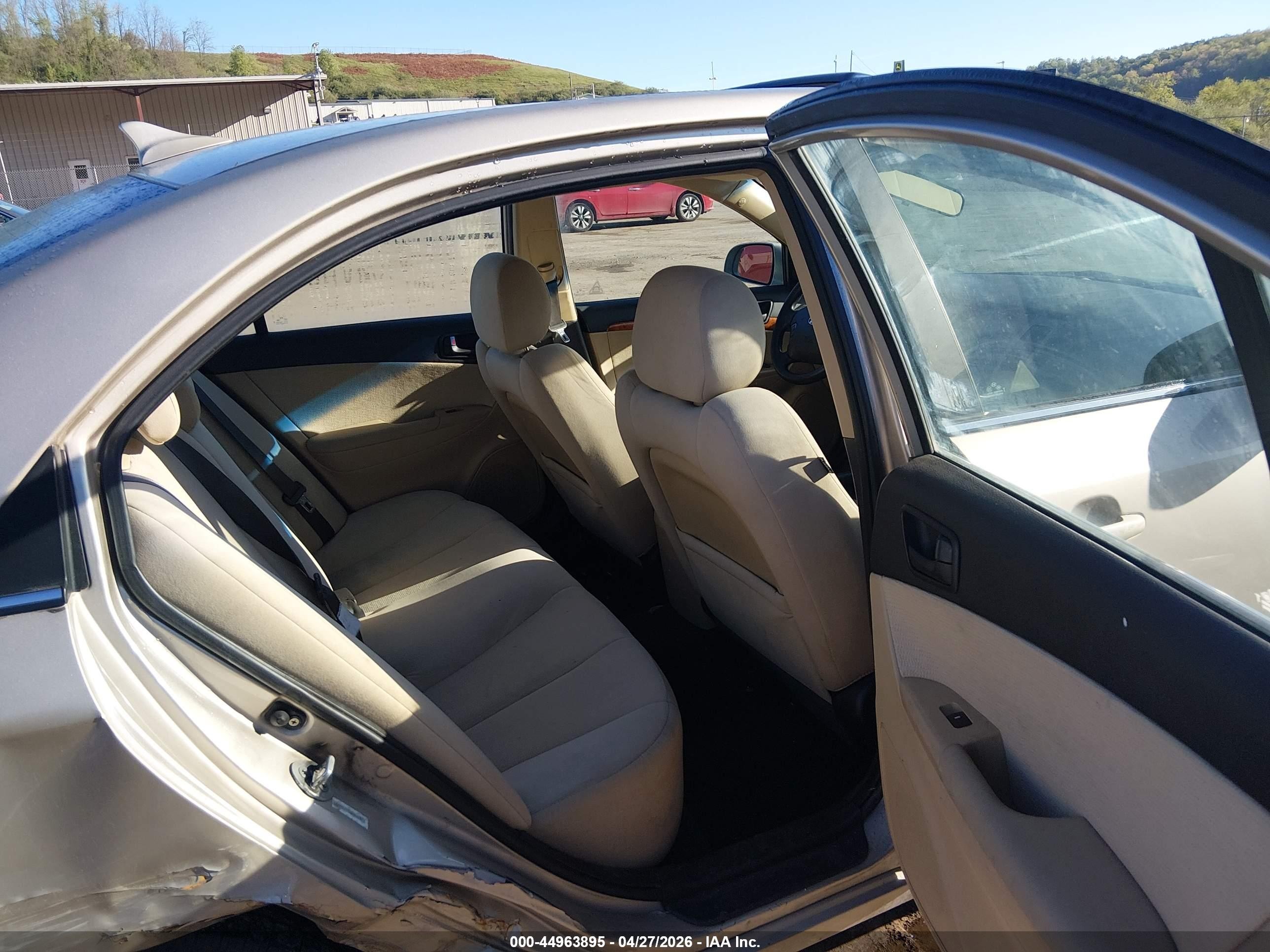 2010 Hyundai Sonata Gls Gold vin: 5NPET4AC1AH608255