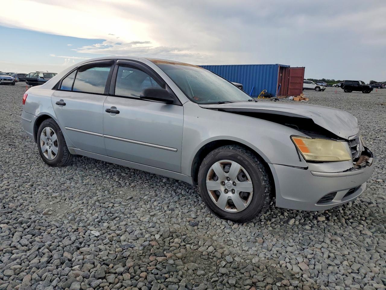 2010 Hyundai Sonata Gls Silver vin: 5NPET4AC1AH611219