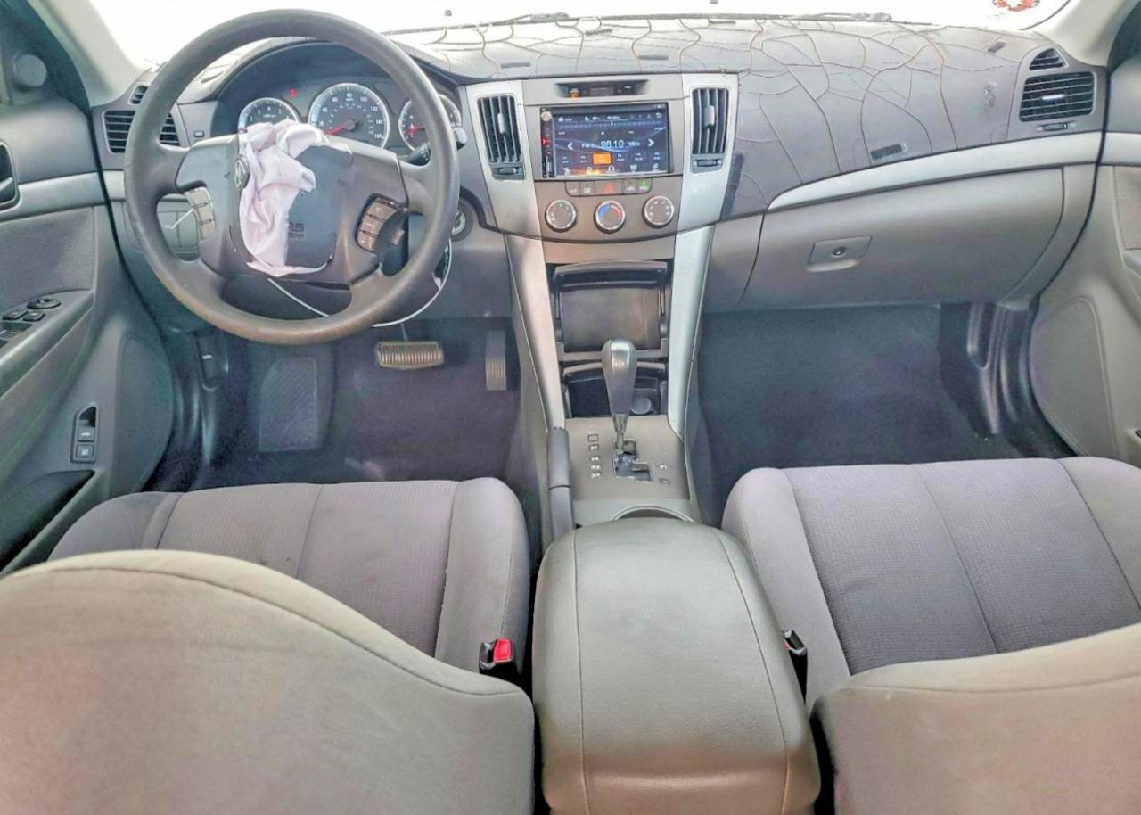 2010 Hyundai Sonata Gls Silver vin: 5NPET4AC1AH611219