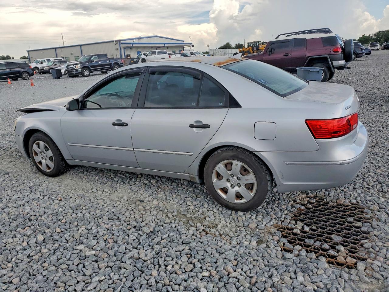 2010 Hyundai Sonata Gls Silver vin: 5NPET4AC1AH611219