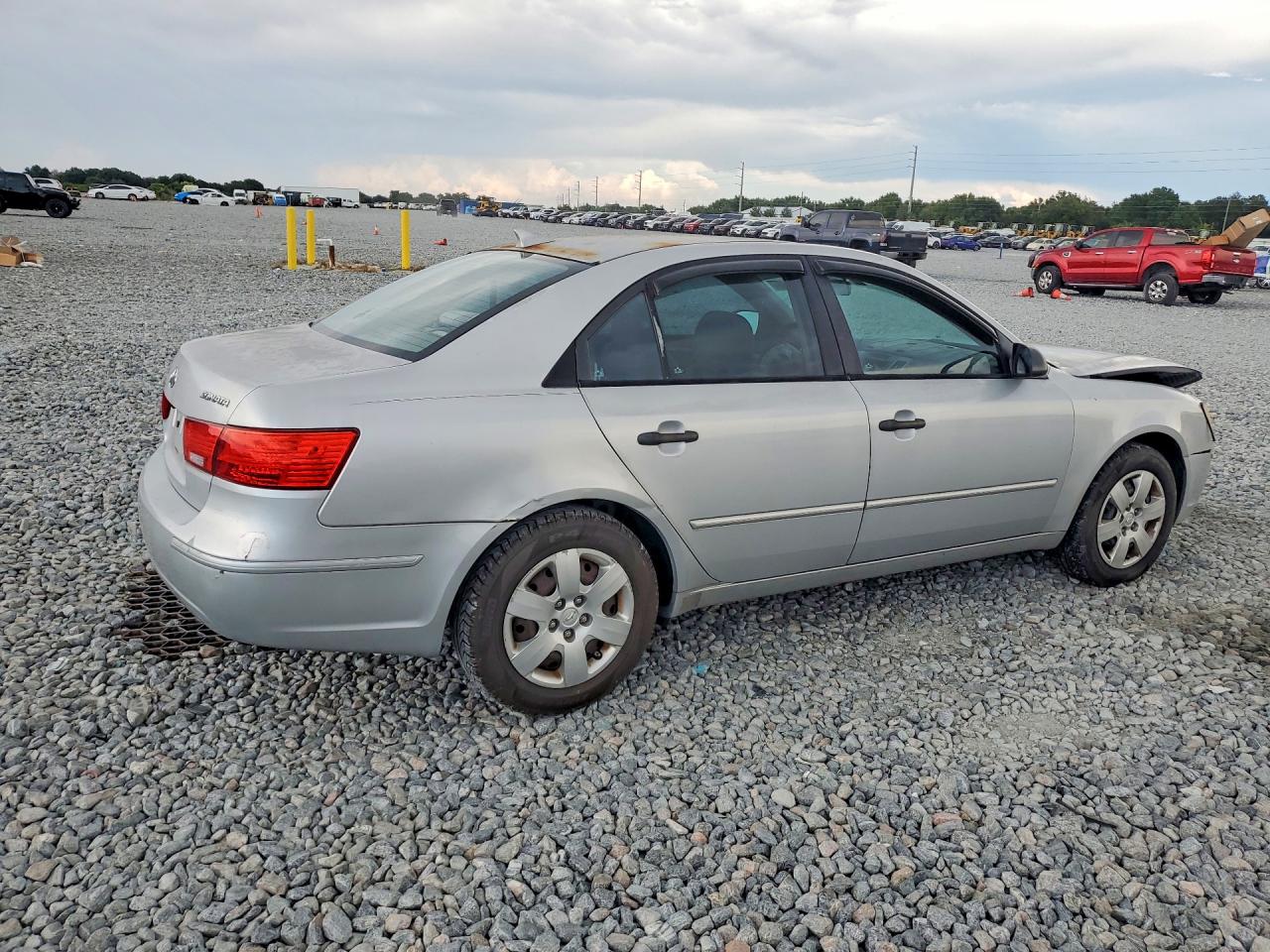 2010 Hyundai Sonata Gls Silver vin: 5NPET4AC1AH611219