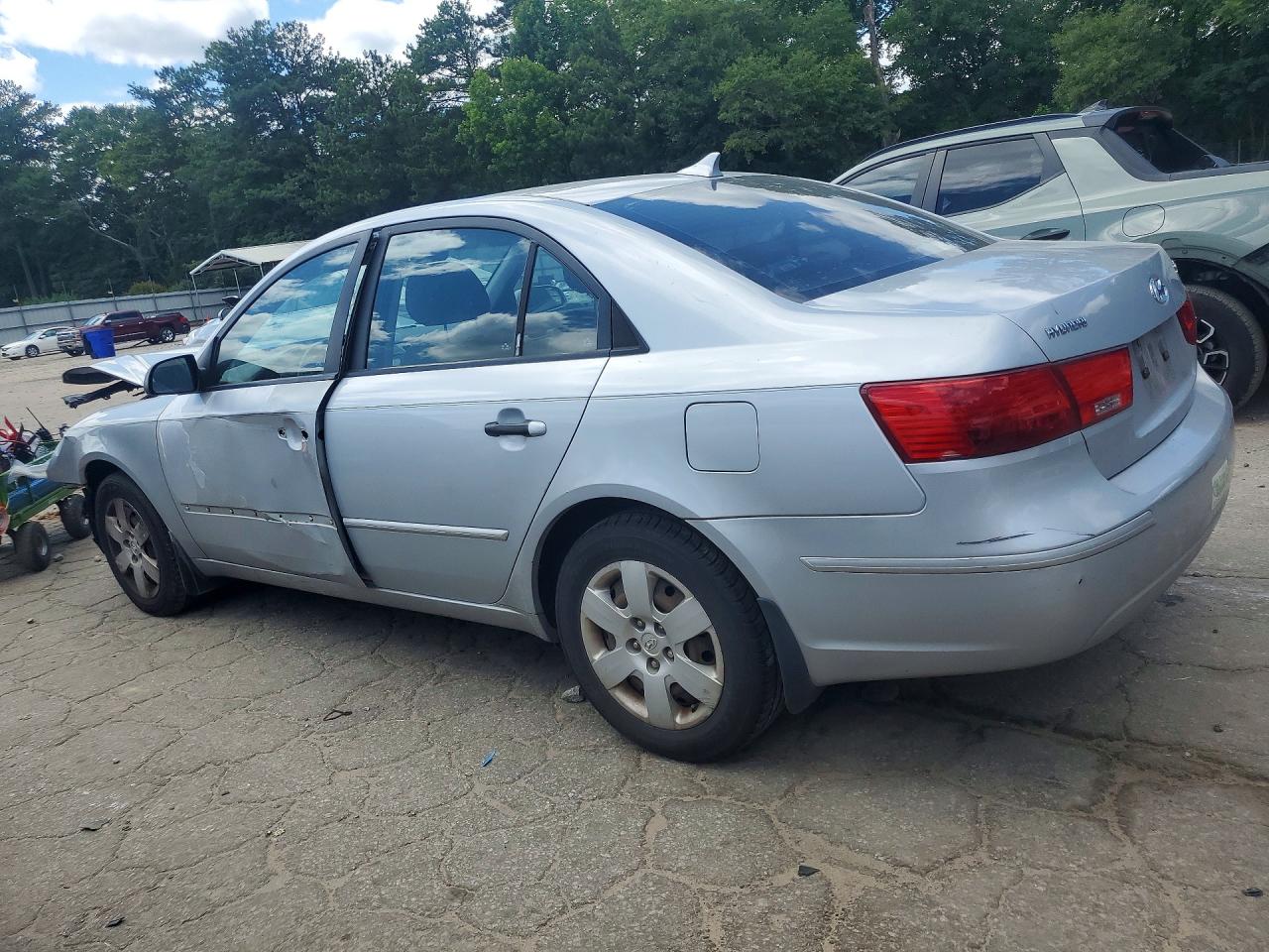 2010 Hyundai Sonata Silver vin: 5NPET4AC1AH616887