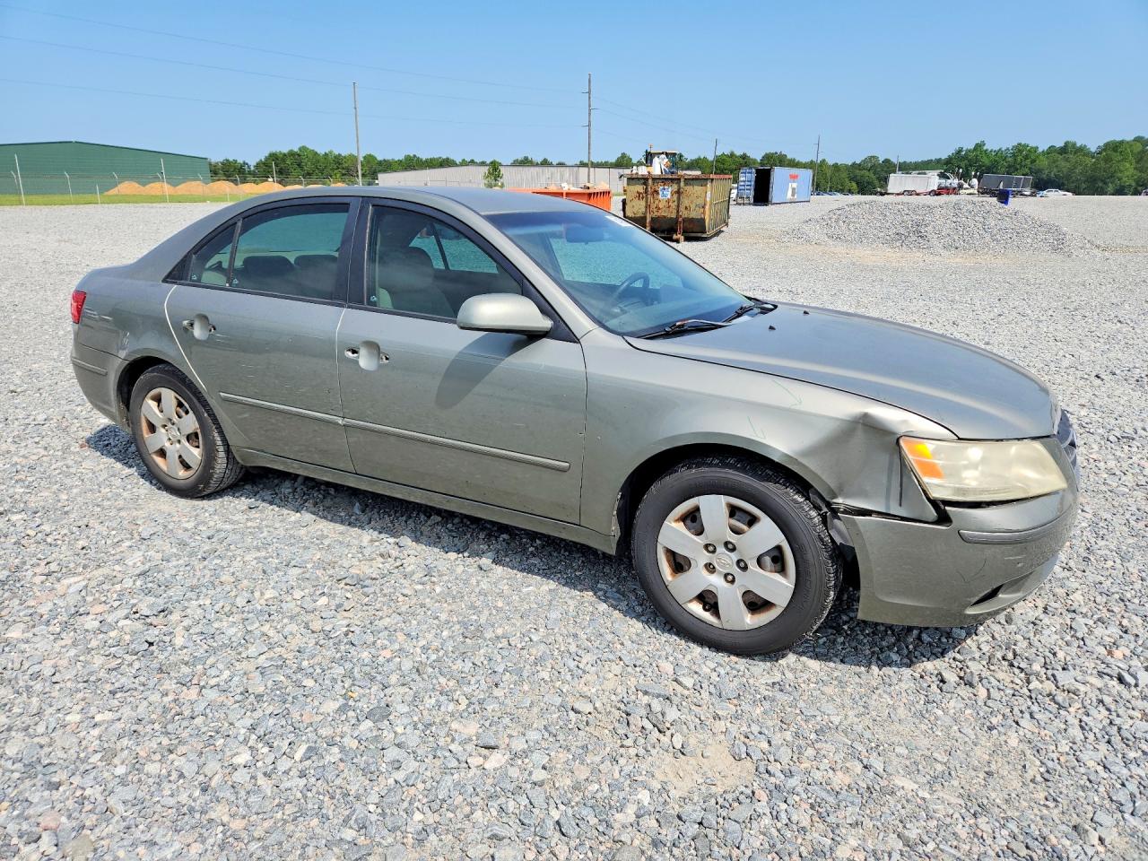 2010 Hyundai Sonata Gls Green vin: 5NPET4AC1AH621426