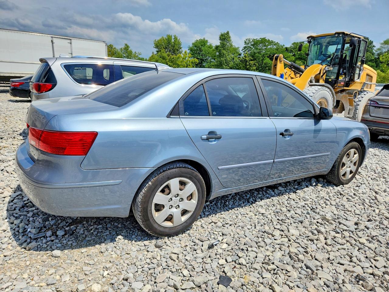 2010 Hyundai Sonata Gls Blue vin: 5NPET4AC1AH629736