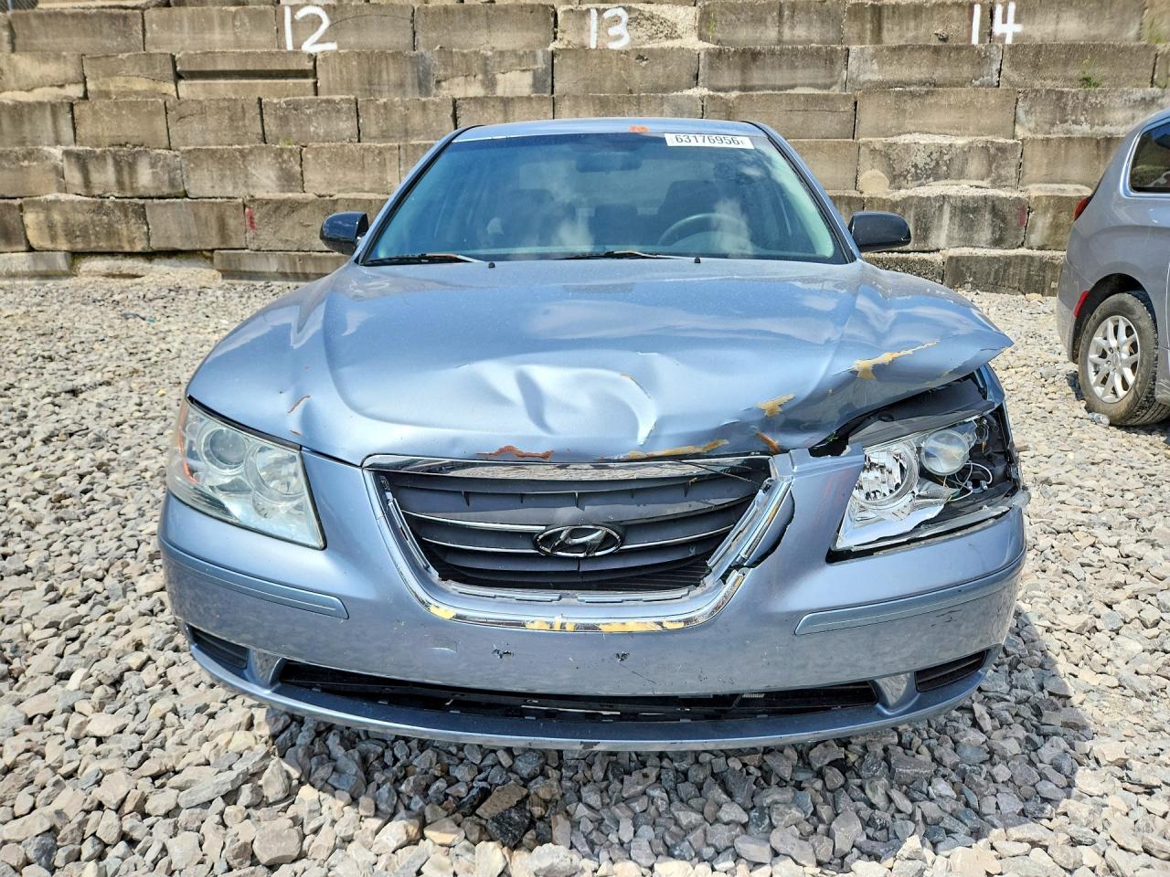 2010 Hyundai Sonata Gls Blue vin: 5NPET4AC1AH629736