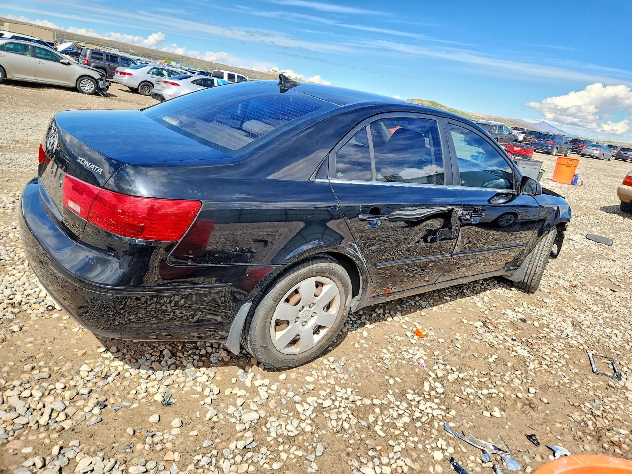 2010 Hyundai Sonata Gls Black vin: 5NPET4AC1AH630367