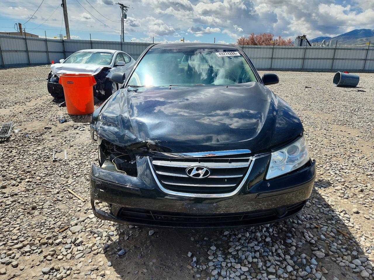 2010 Hyundai Sonata Gls Black vin: 5NPET4AC1AH630367