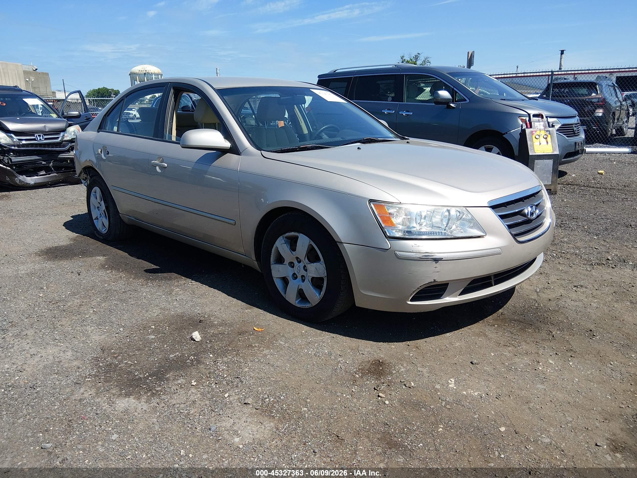 2010 Hyundai Sonata Gls Beige vin: 5NPET4AC1AH633544