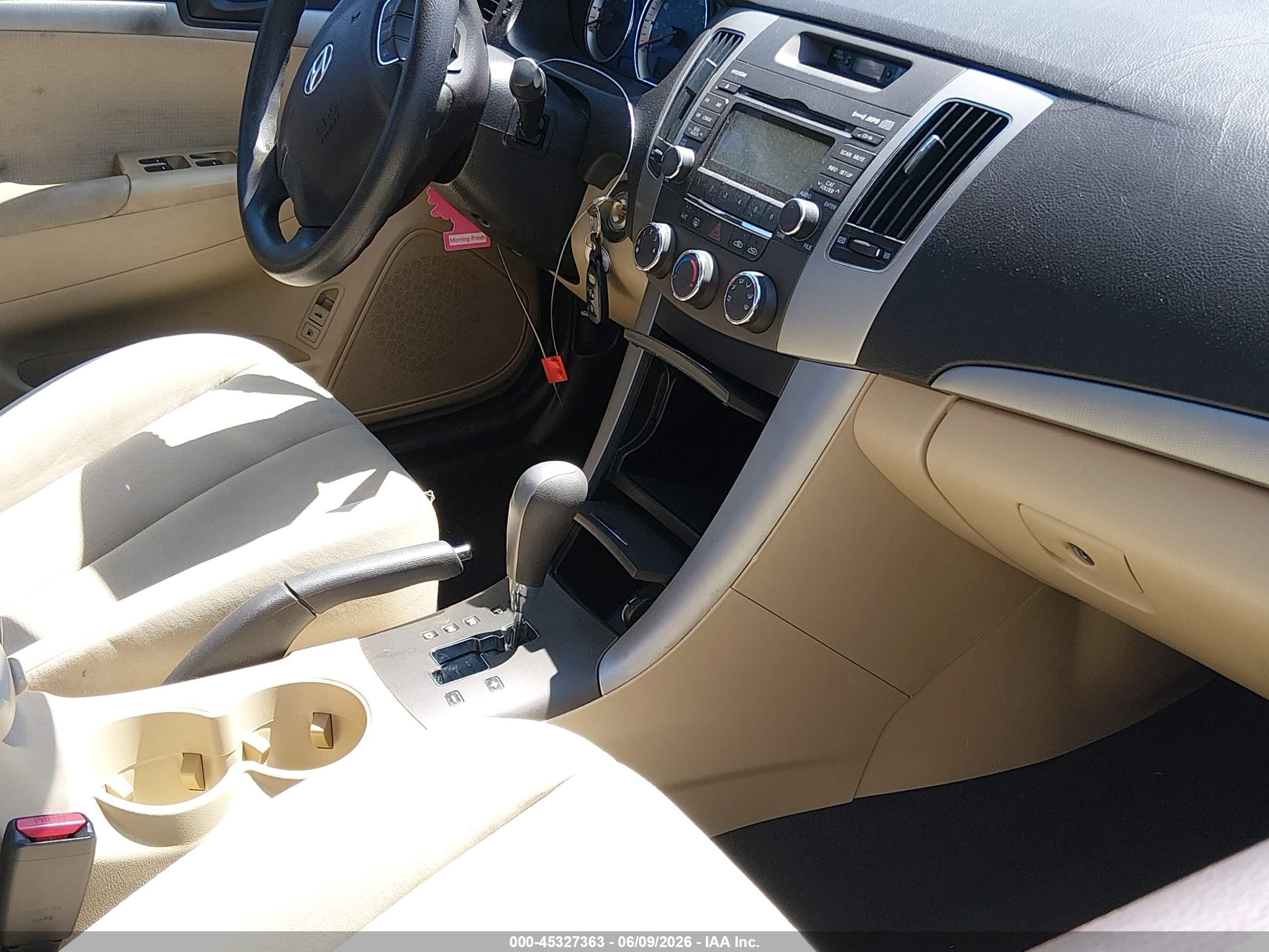 2010 Hyundai Sonata Gls Beige vin: 5NPET4AC1AH633544