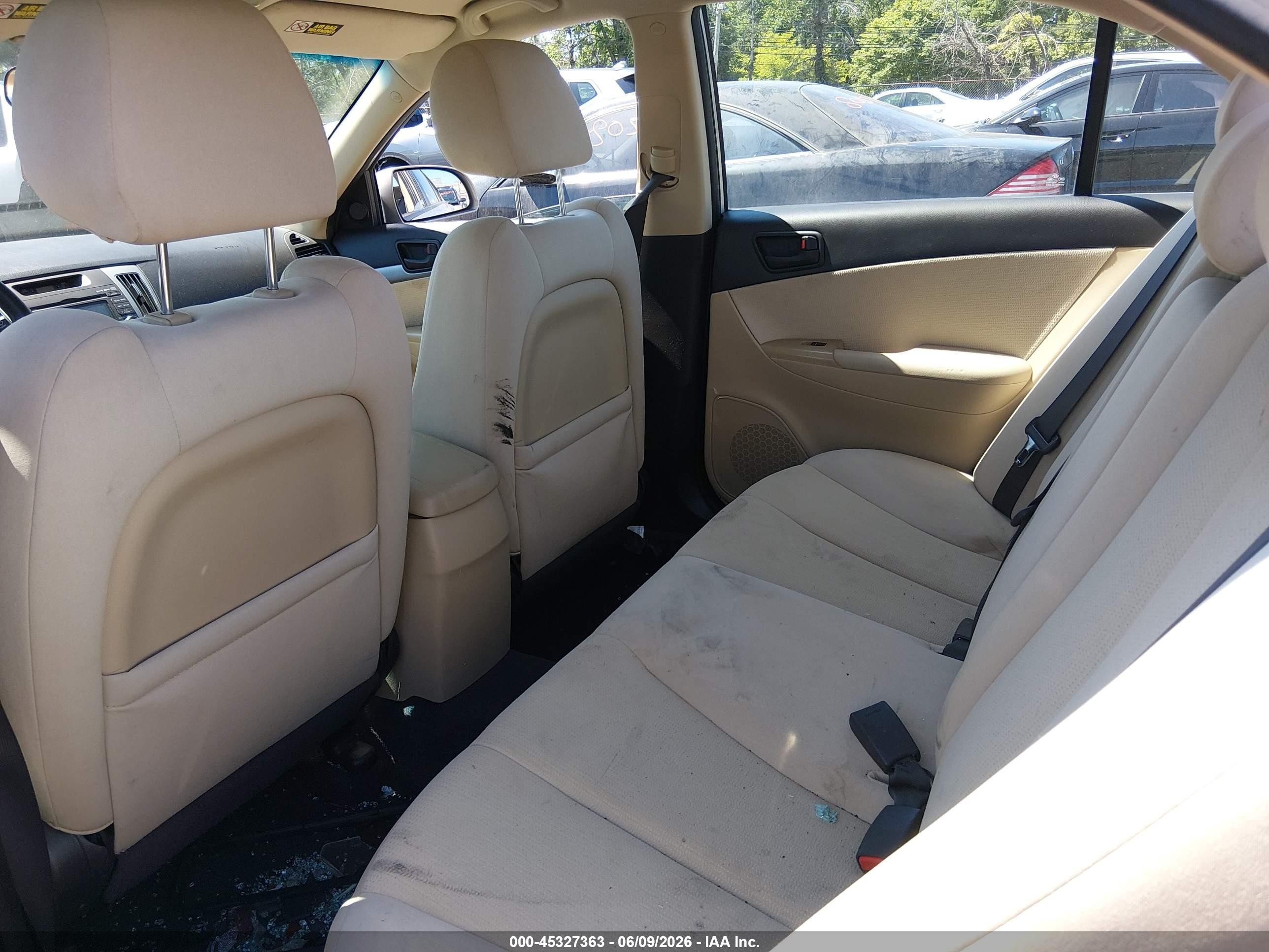 2010 Hyundai Sonata Gls Beige vin: 5NPET4AC1AH633544