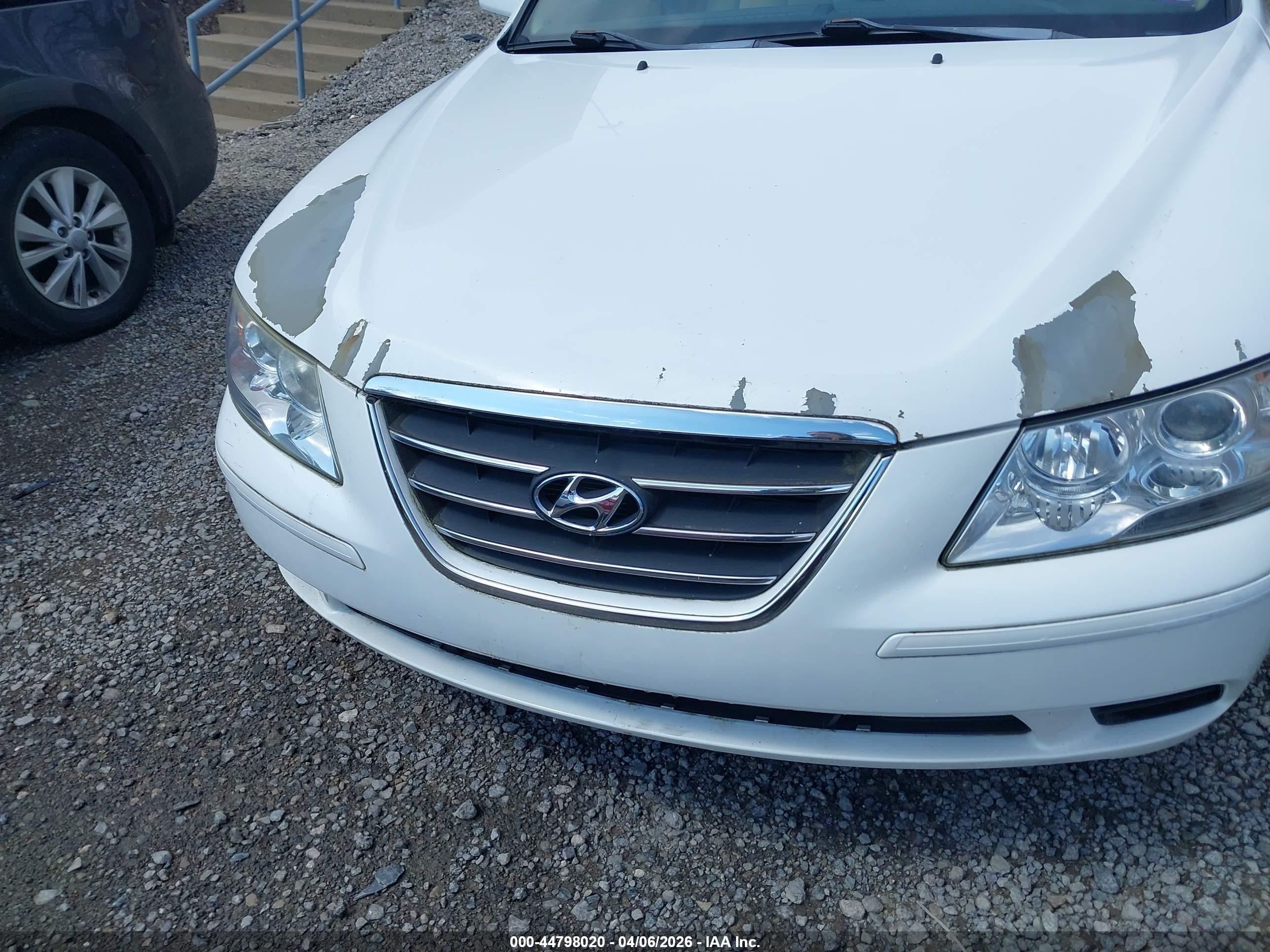 2010 Hyundai Sonata Gls White vin: 5NPET4AC1AH657326
