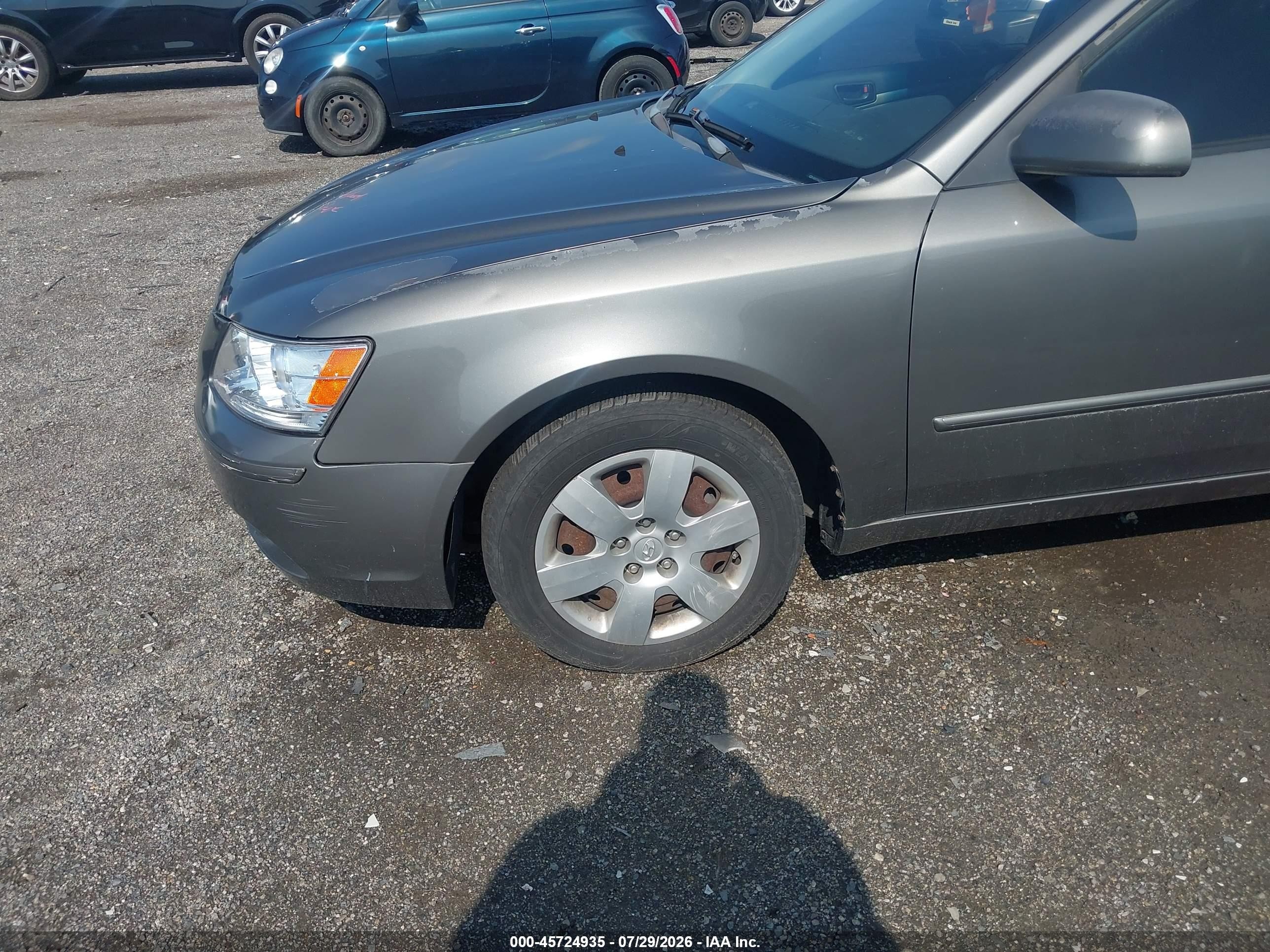 2010 Hyundai Sonata Gls Gray vin: 5NPET4AC2AH579669