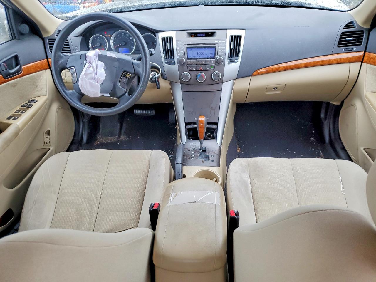 2010 Hyundai Sonata Gls Cream vin: 5NPET4AC2AH612072