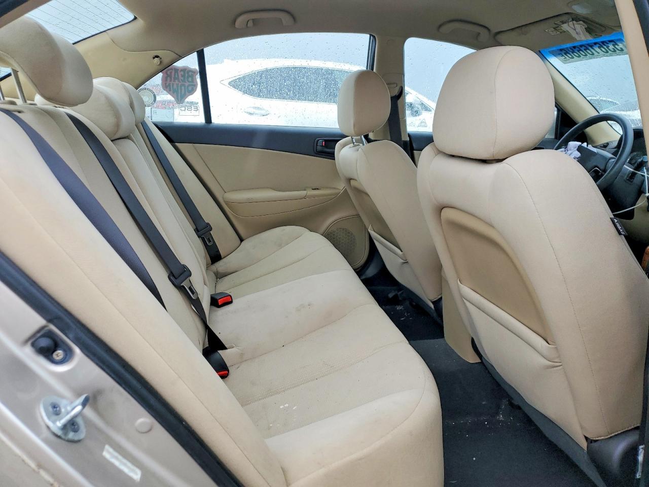 2010 Hyundai Sonata Gls Cream vin: 5NPET4AC2AH612072