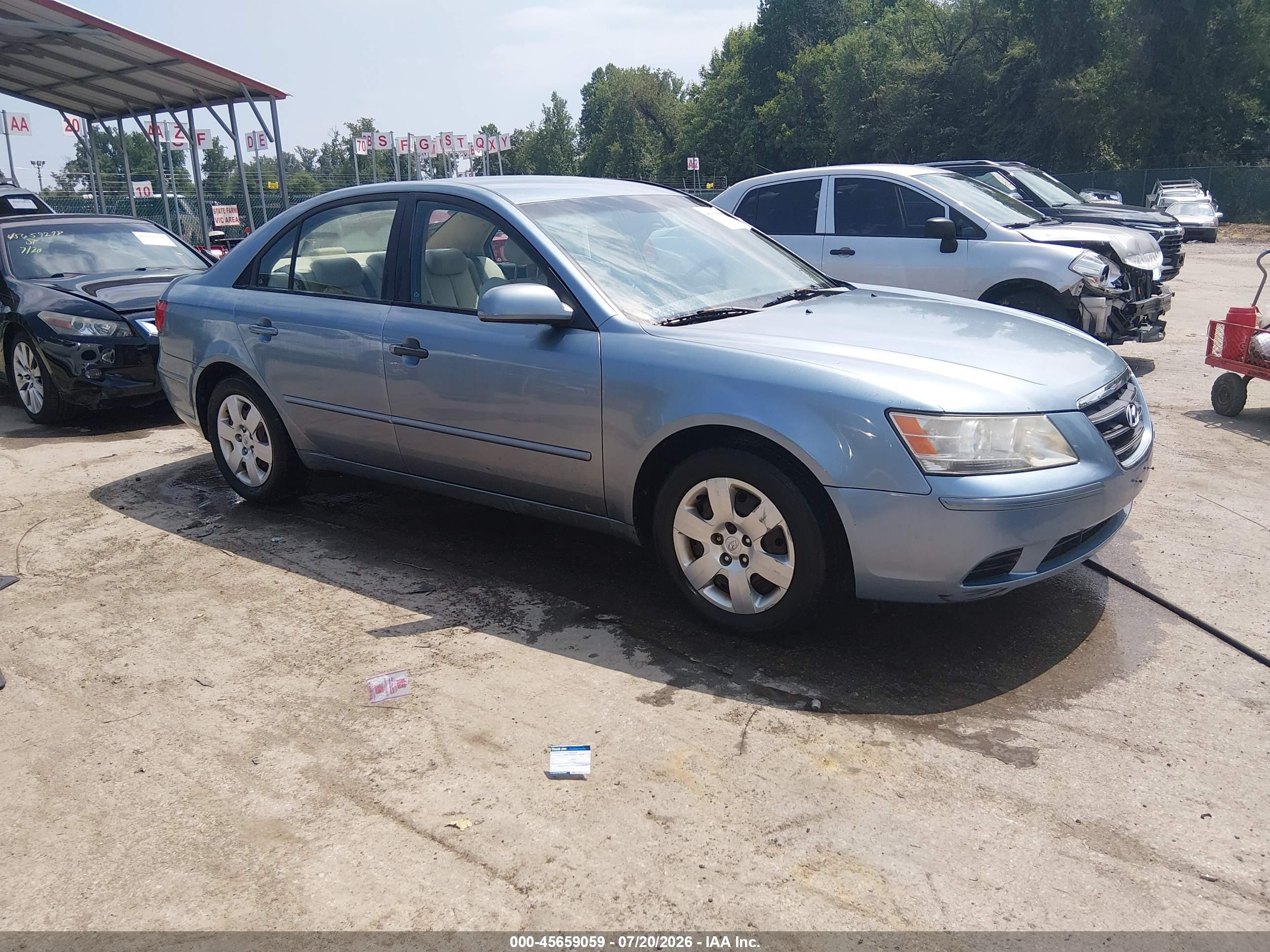 2010 Hyundai Sonata Gls Pewter vin: 5NPET4AC2AH617093