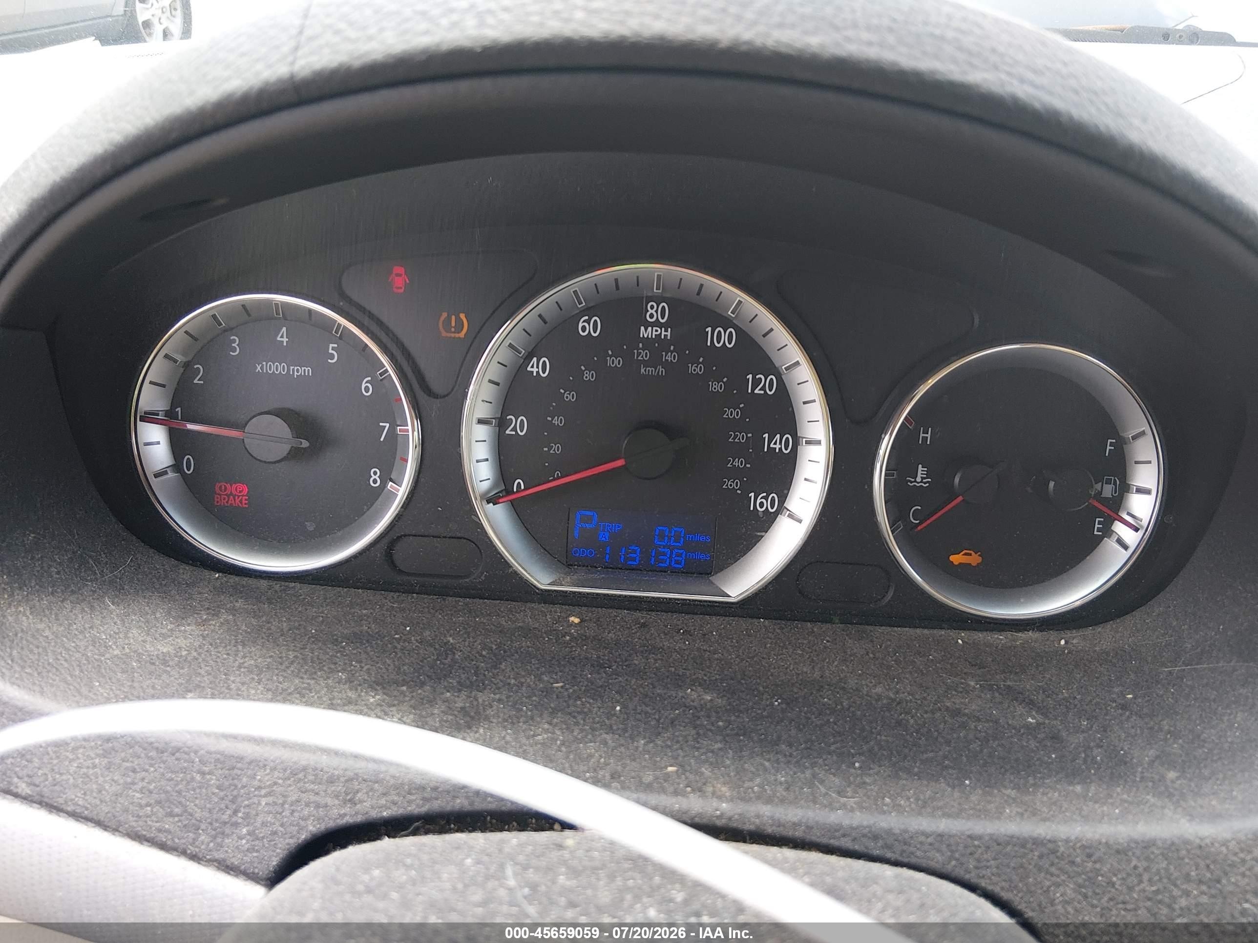 2010 Hyundai Sonata Gls Pewter vin: 5NPET4AC2AH617093