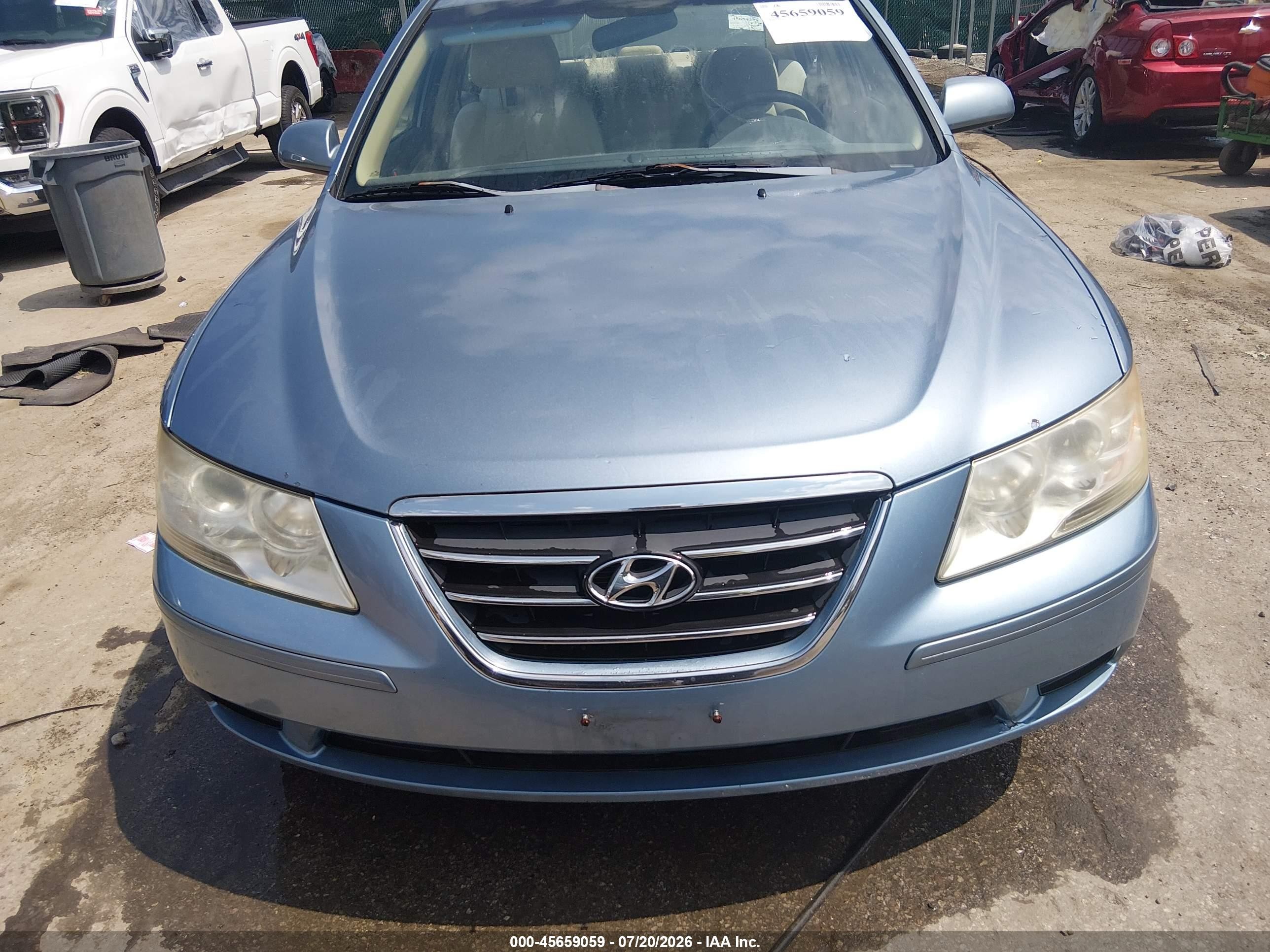 2010 Hyundai Sonata Gls Pewter vin: 5NPET4AC2AH617093