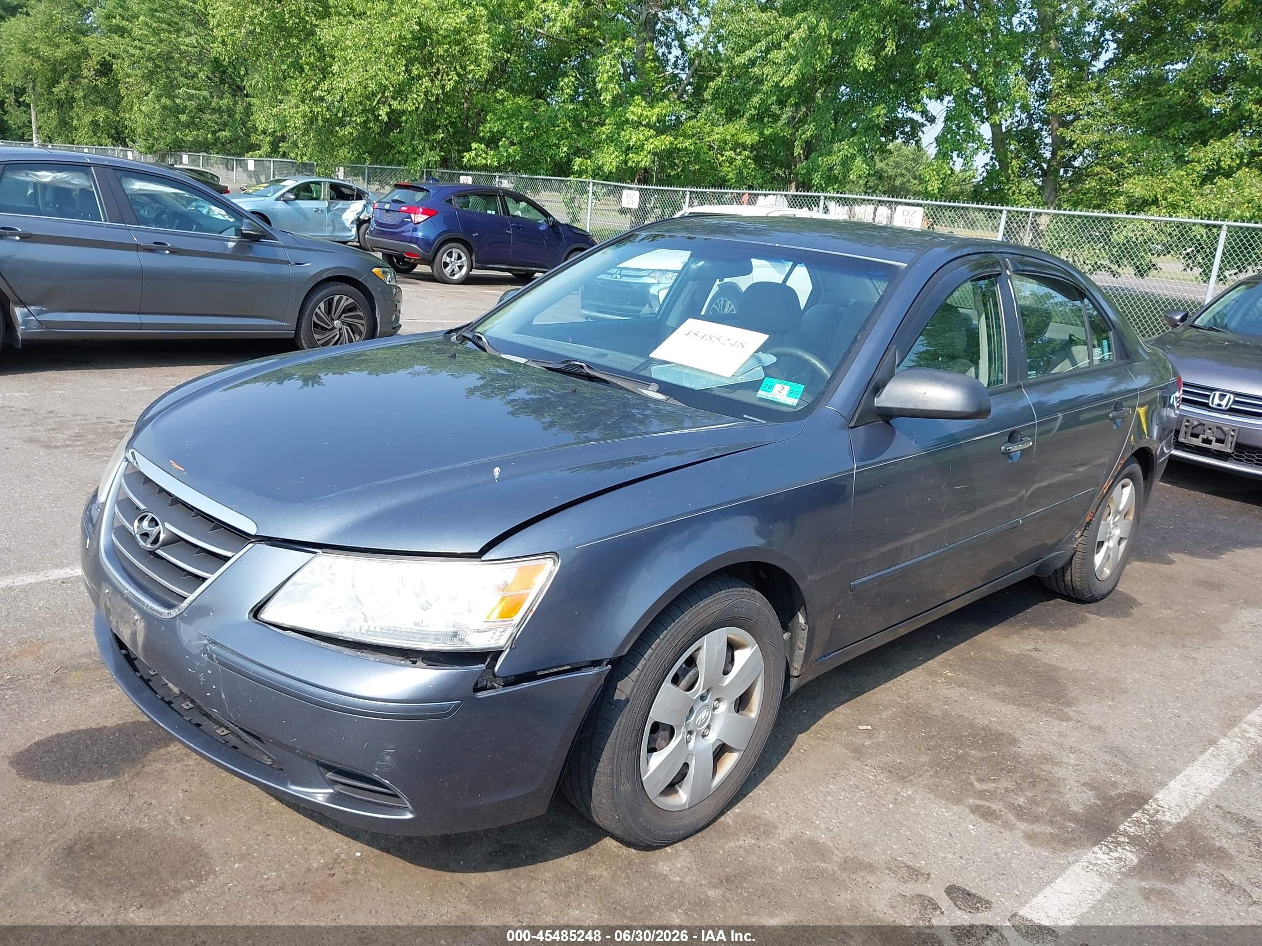 2010 Hyundai Sonata Gls Бирюзовый vin: 5NPET4AC2AH619393