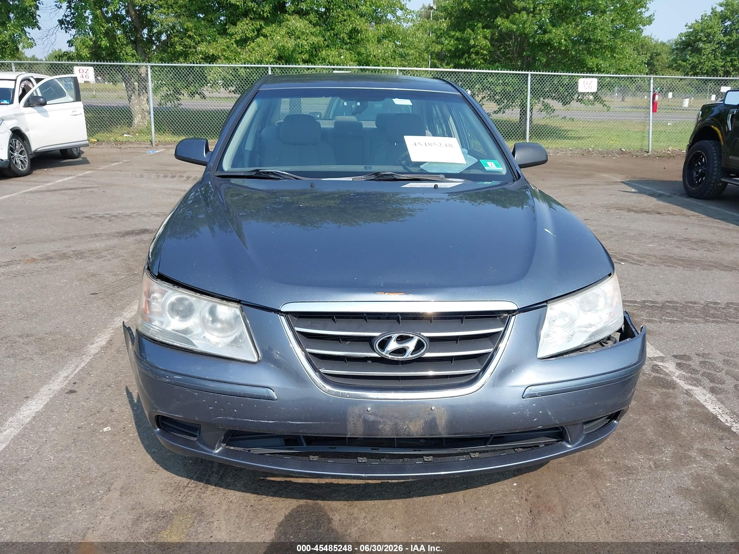 2010 Hyundai Sonata Gls Бирюзовый vin: 5NPET4AC2AH619393