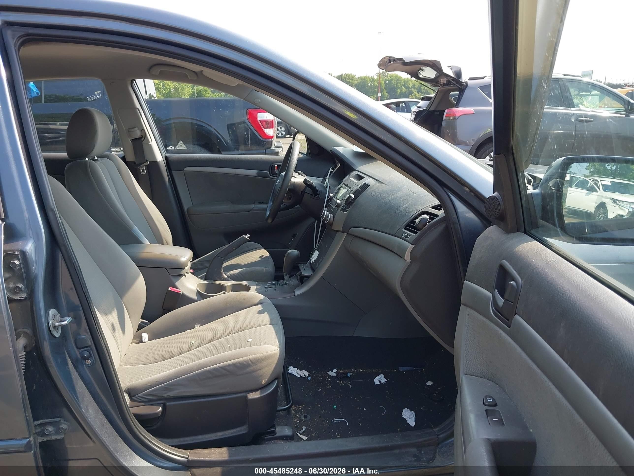 2010 Hyundai Sonata Gls Бирюзовый vin: 5NPET4AC2AH619393