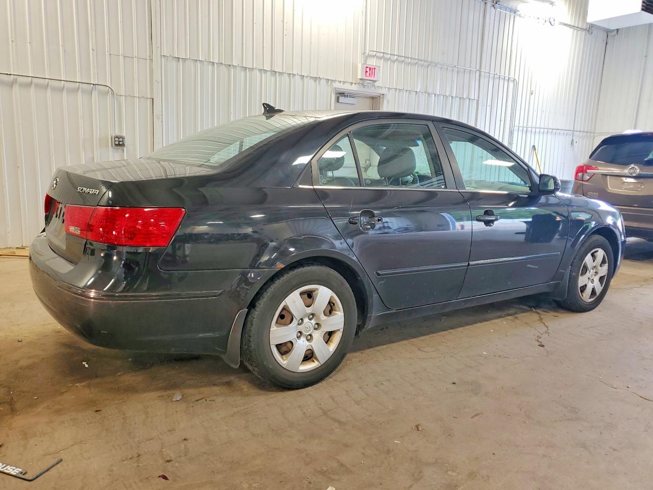 2010 Hyundai Sonata Gls Black vin: 5NPET4AC2AH620849