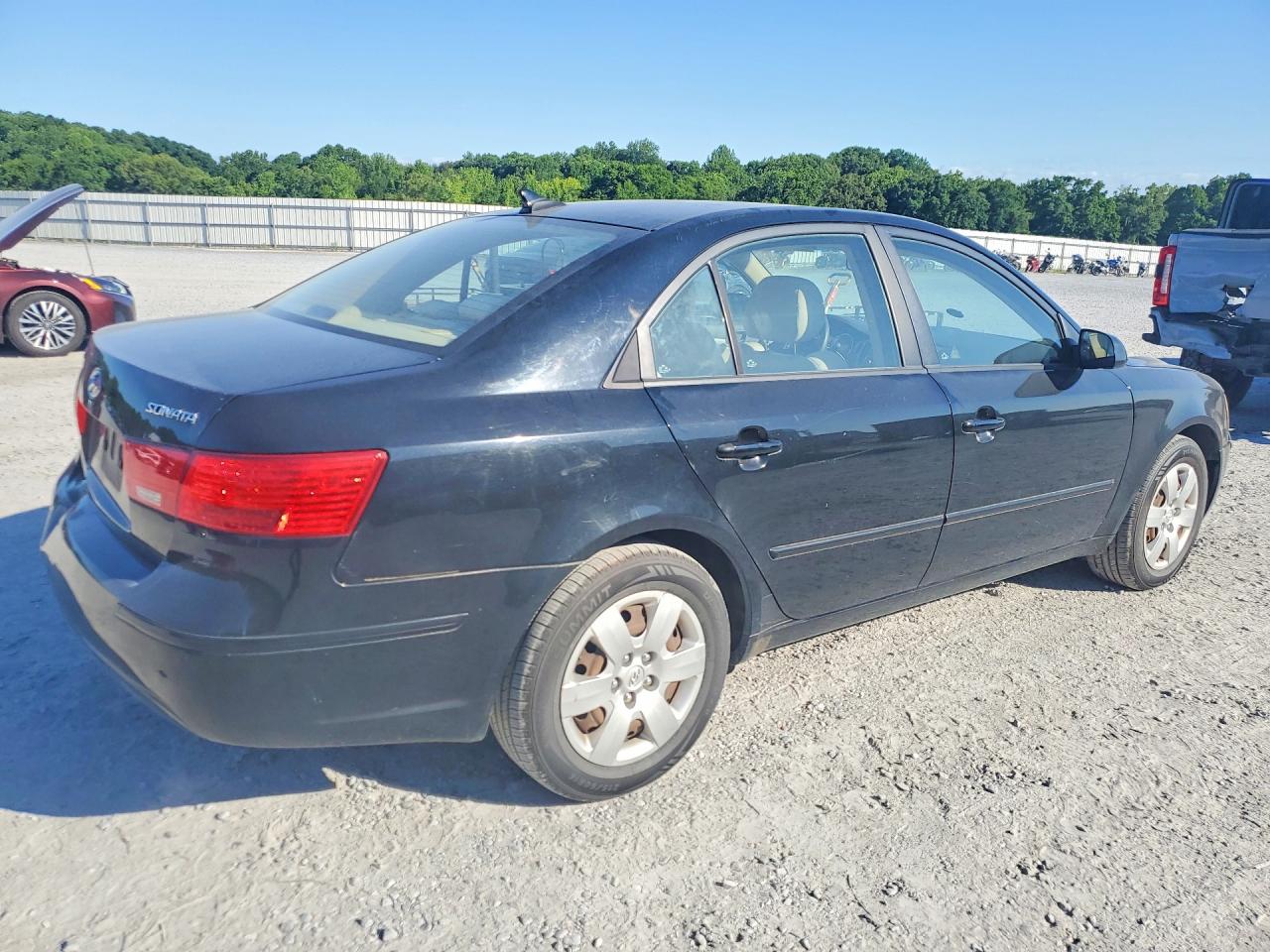 2010 Hyundai Sonata Gls Black vin: 5NPET4AC2AH620866
