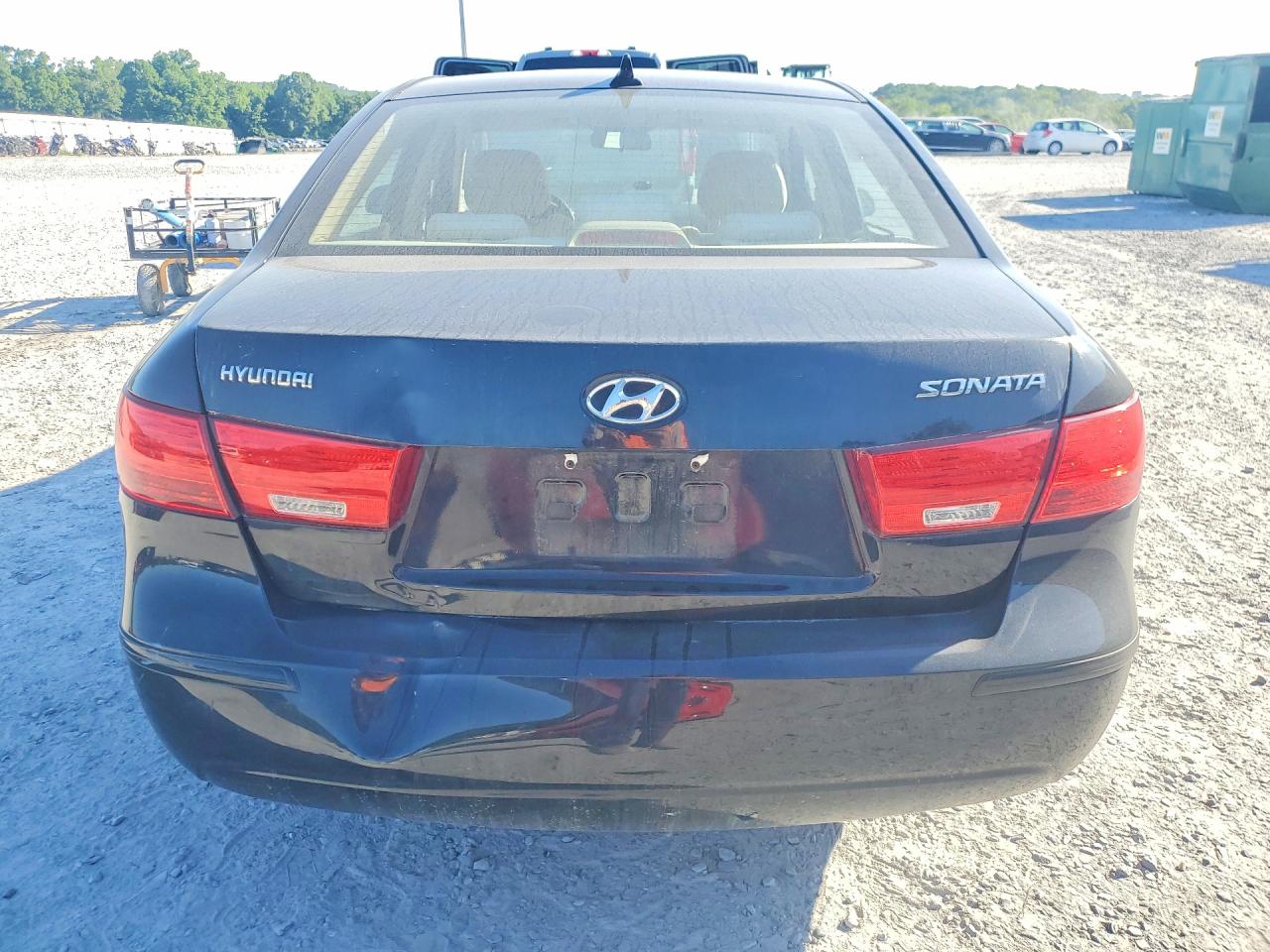 2010 Hyundai Sonata Gls Black vin: 5NPET4AC2AH620866