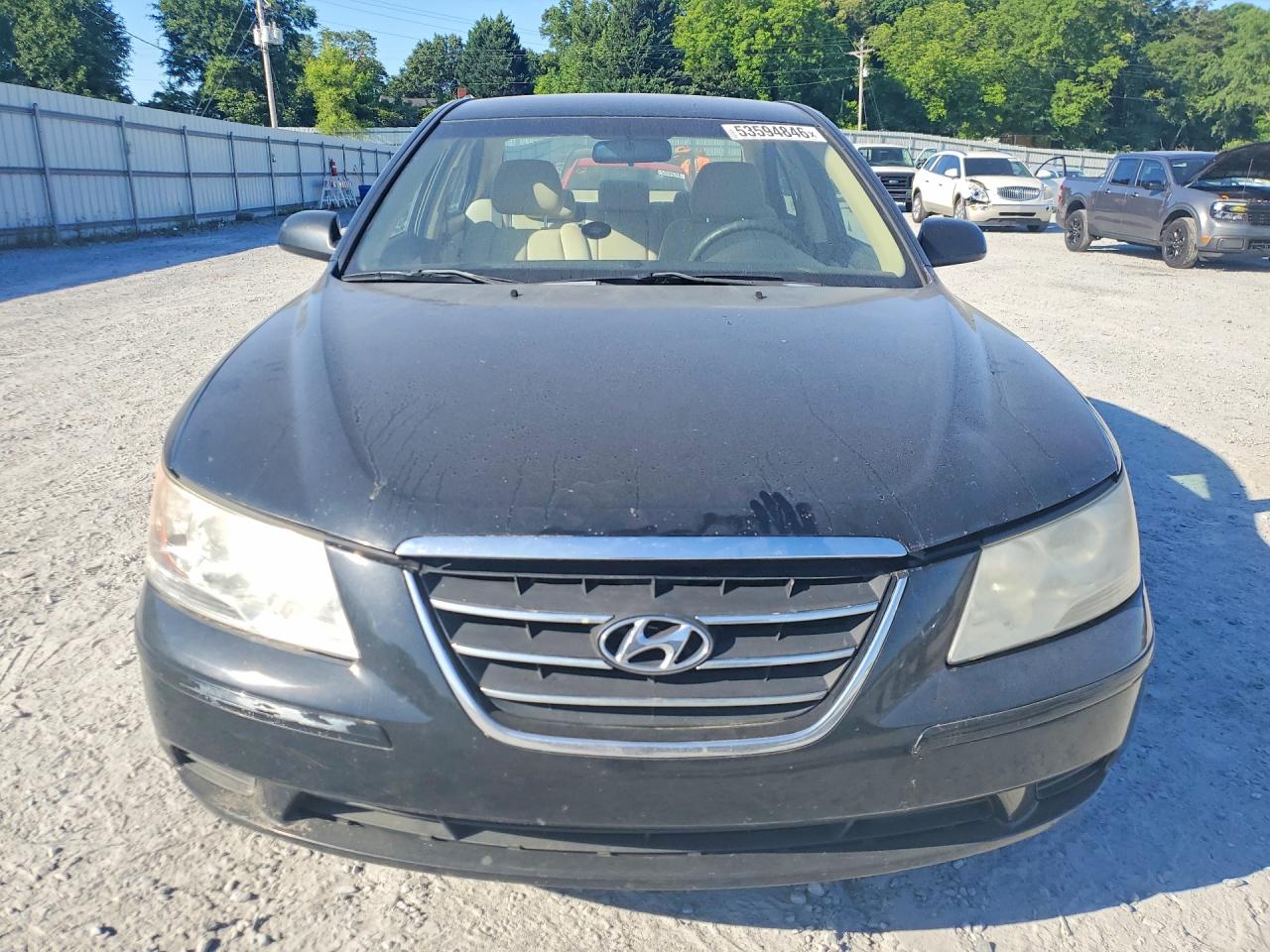 2010 Hyundai Sonata Gls Black vin: 5NPET4AC2AH620866
