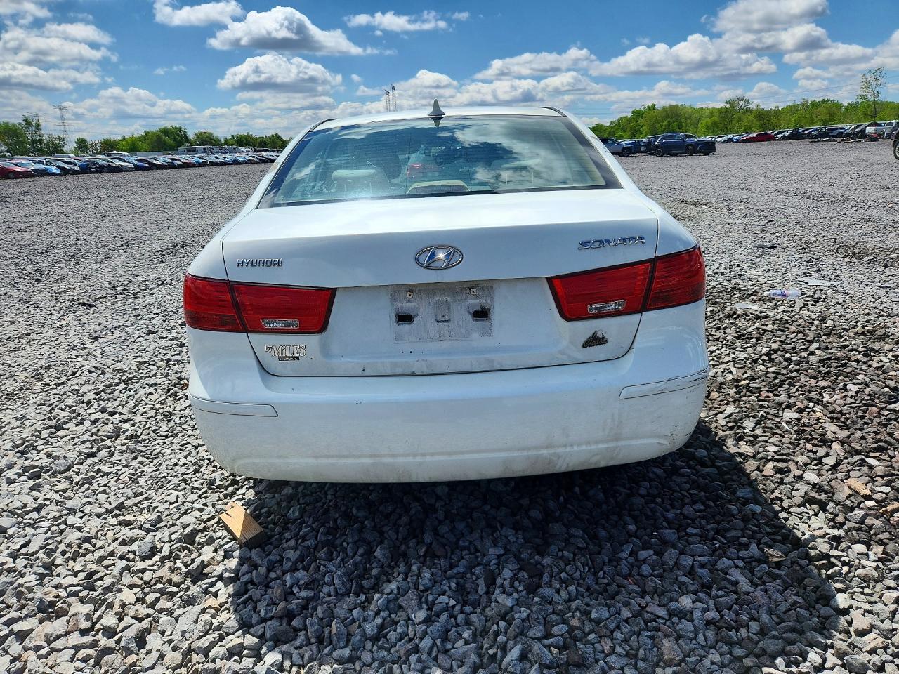2010 Hyundai Sonata Gls White vin: 5NPET4AC2AH622780