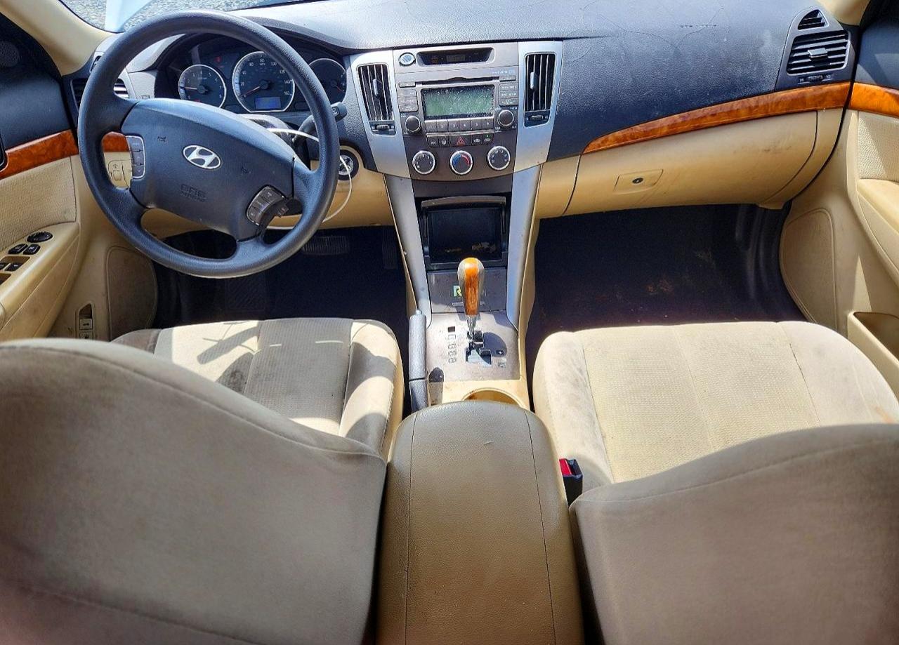 2010 Hyundai Sonata Gls White vin: 5NPET4AC2AH622780