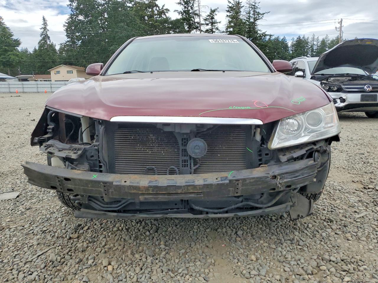 2010 Hyundai Sonata Gls Burgundy vin: 5NPET4AC2AH622908