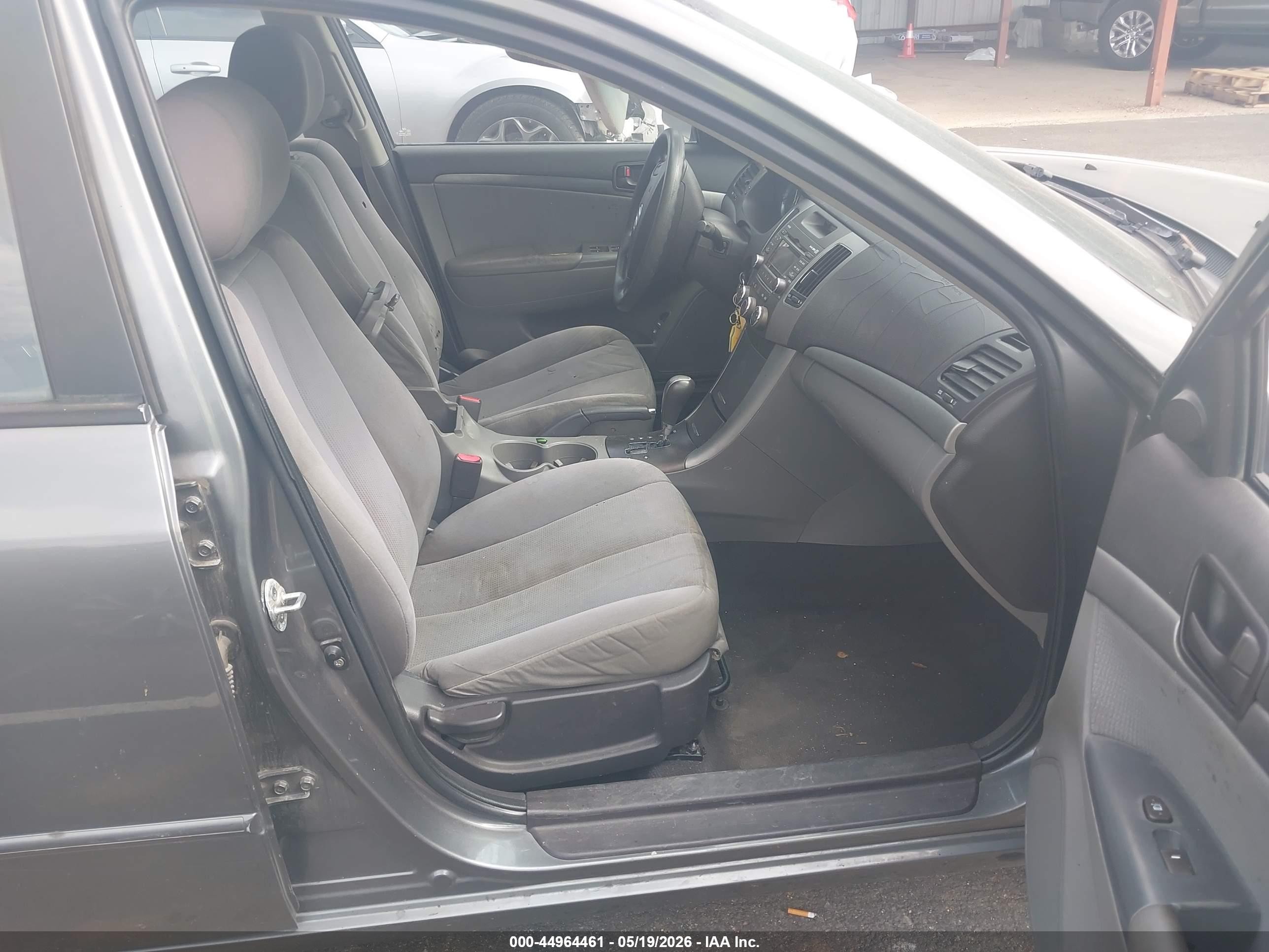 2010 Hyundai Sonata Gls Gray vin: 5NPET4AC2AH638185