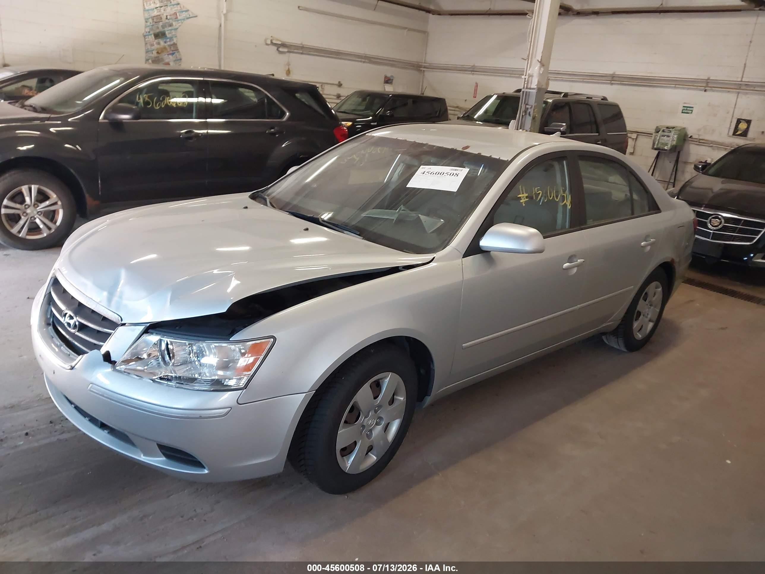 2010 Hyundai Sonata Gls Silver vin: 5NPET4AC2AH641488
