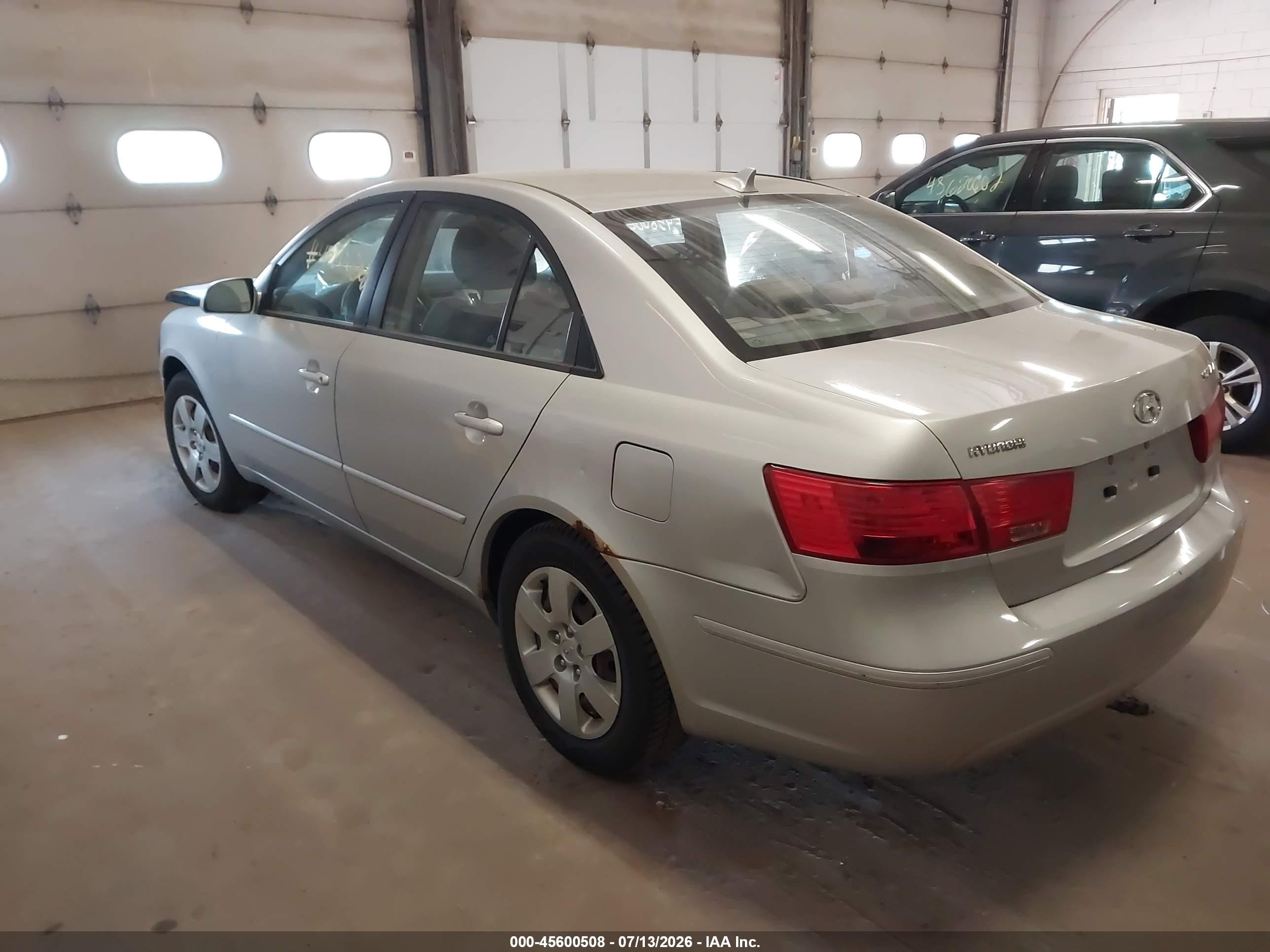 2010 Hyundai Sonata Gls Silver vin: 5NPET4AC2AH641488