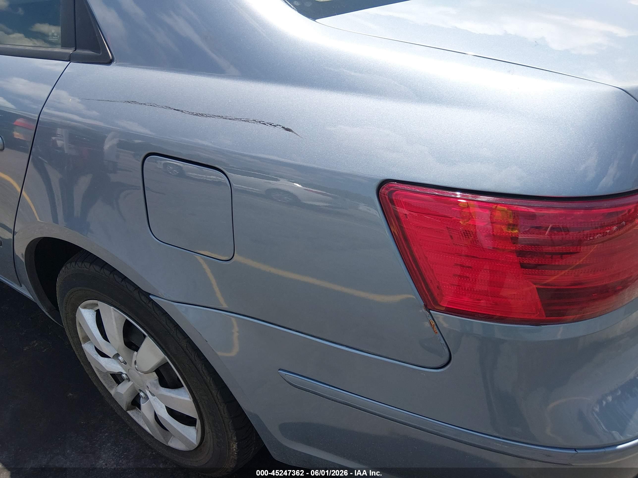 2010 Hyundai Sonata Gls Blue vin: 5NPET4AC2AH642978
