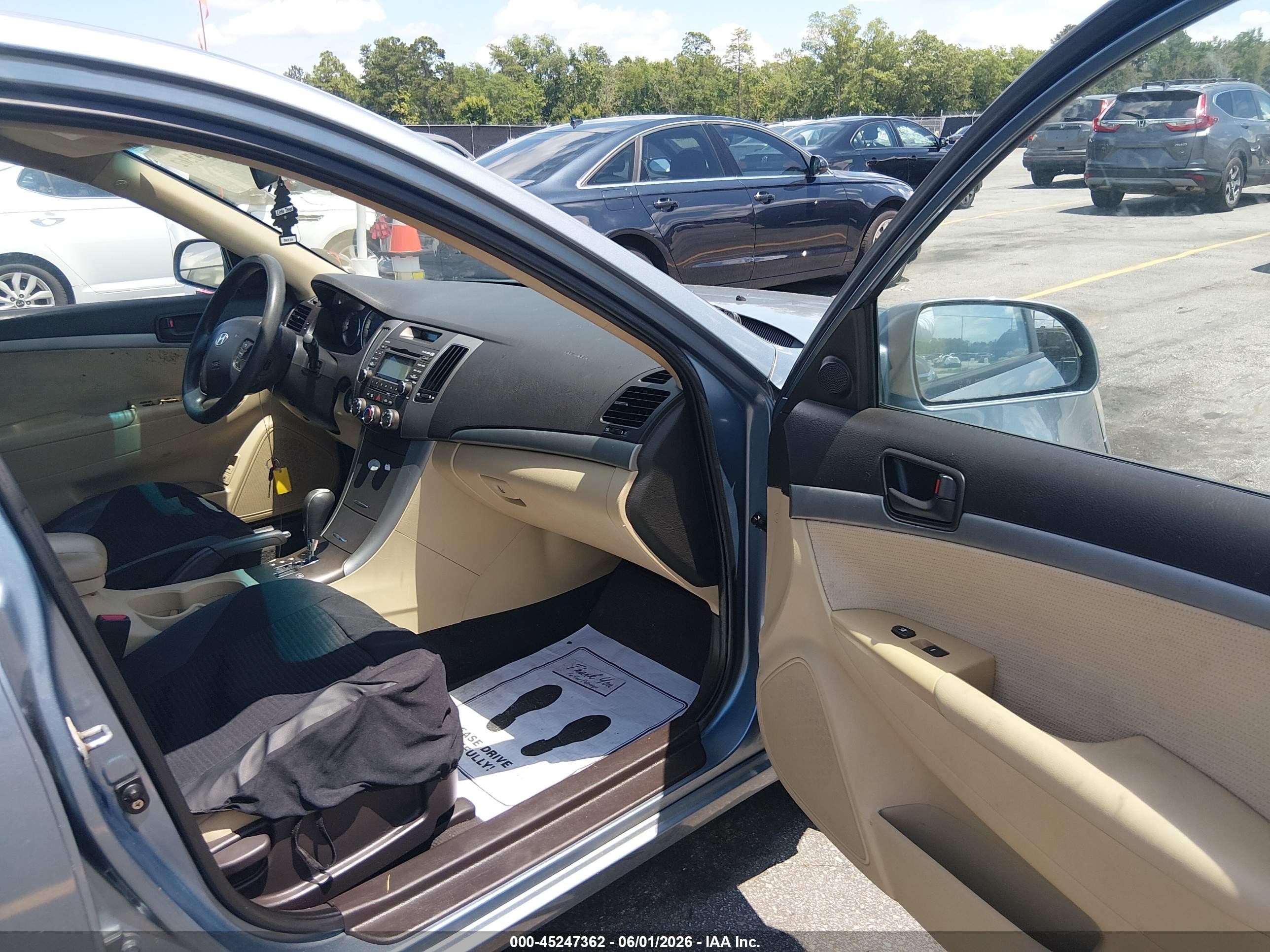 2010 Hyundai Sonata Gls Blue vin: 5NPET4AC2AH642978