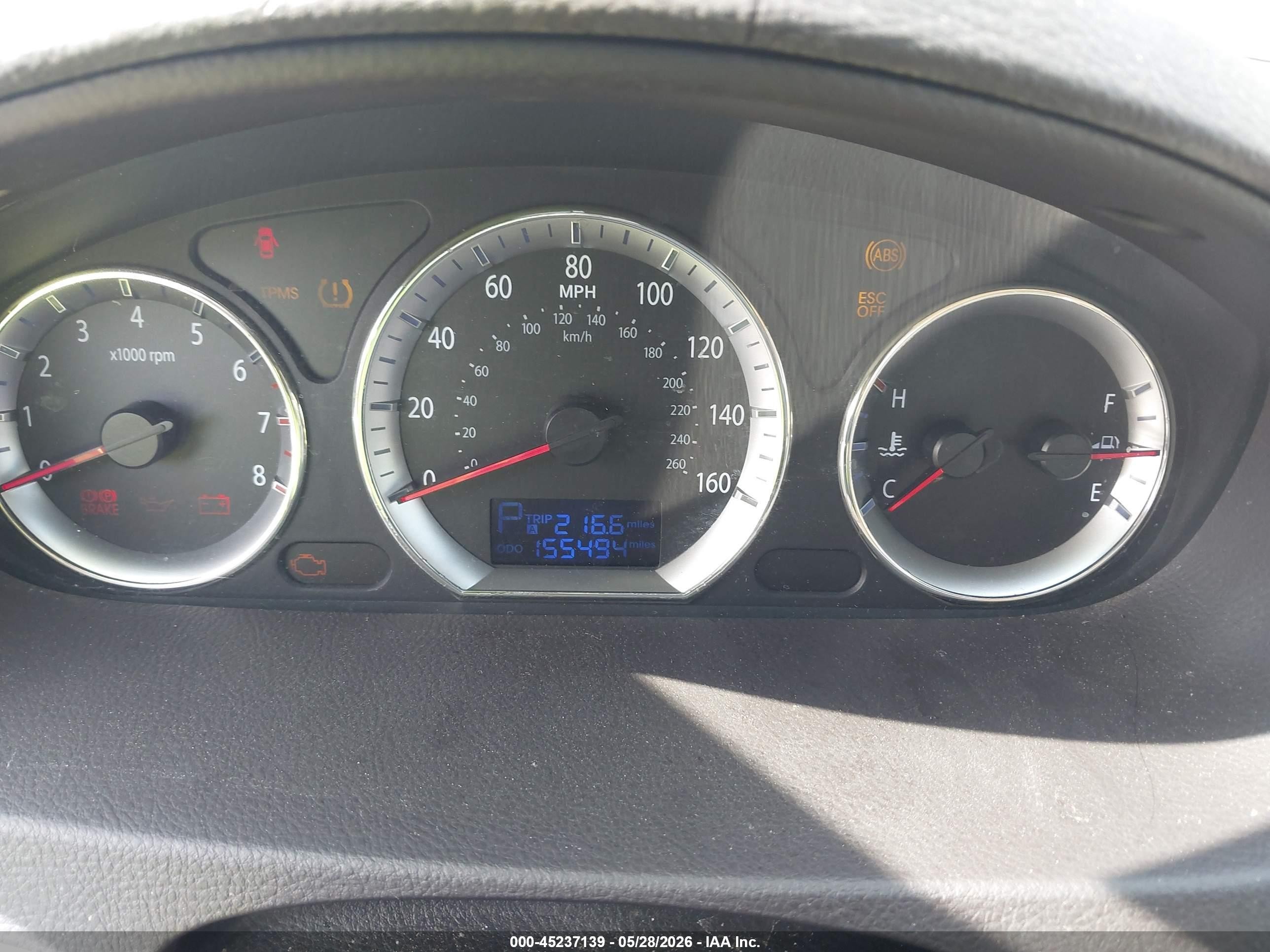 2010 Hyundai Sonata Gls Blue vin: 5NPET4AC2AH643922